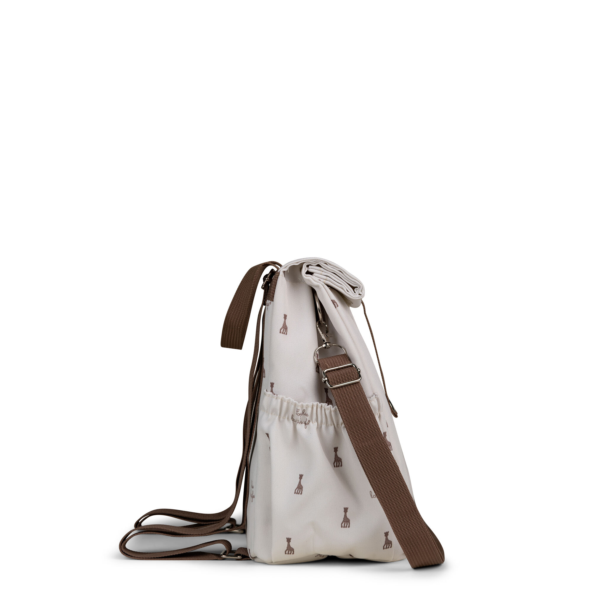 Citron Insulated Rollup Lunchbag Sophie Le Girafe image number 3