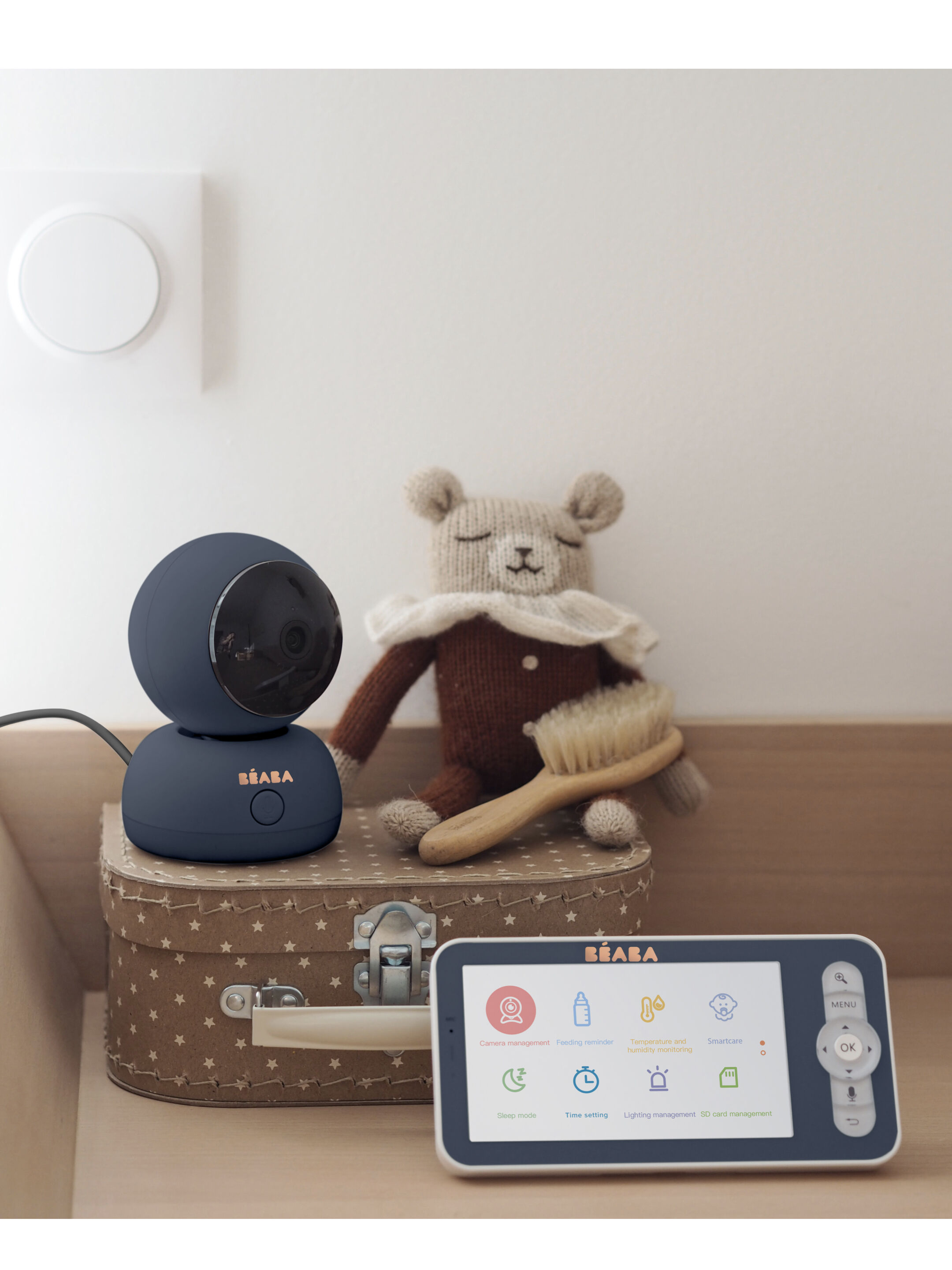 Beaba Video Baby Monitor Zen Premium - Night Blue image number 2