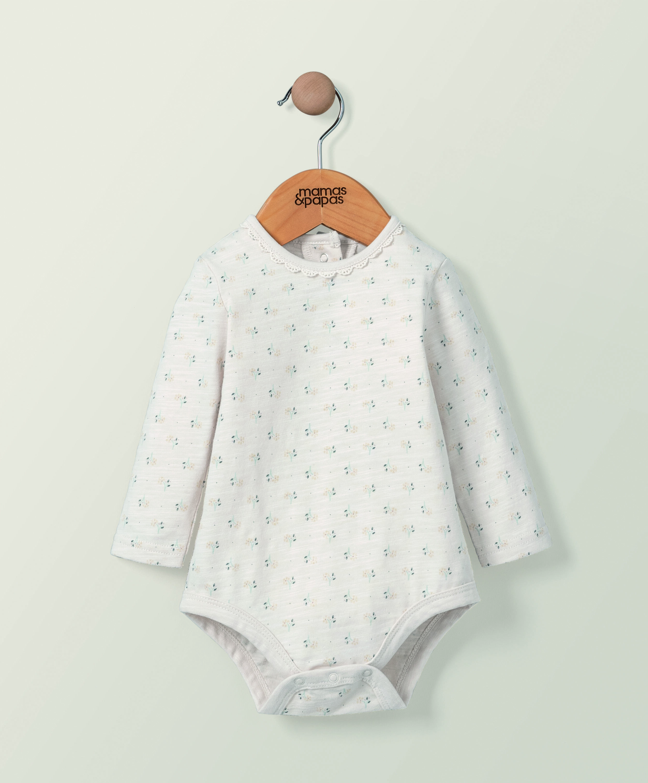 All Over Print Jersey Slub Bodysuit image number 1