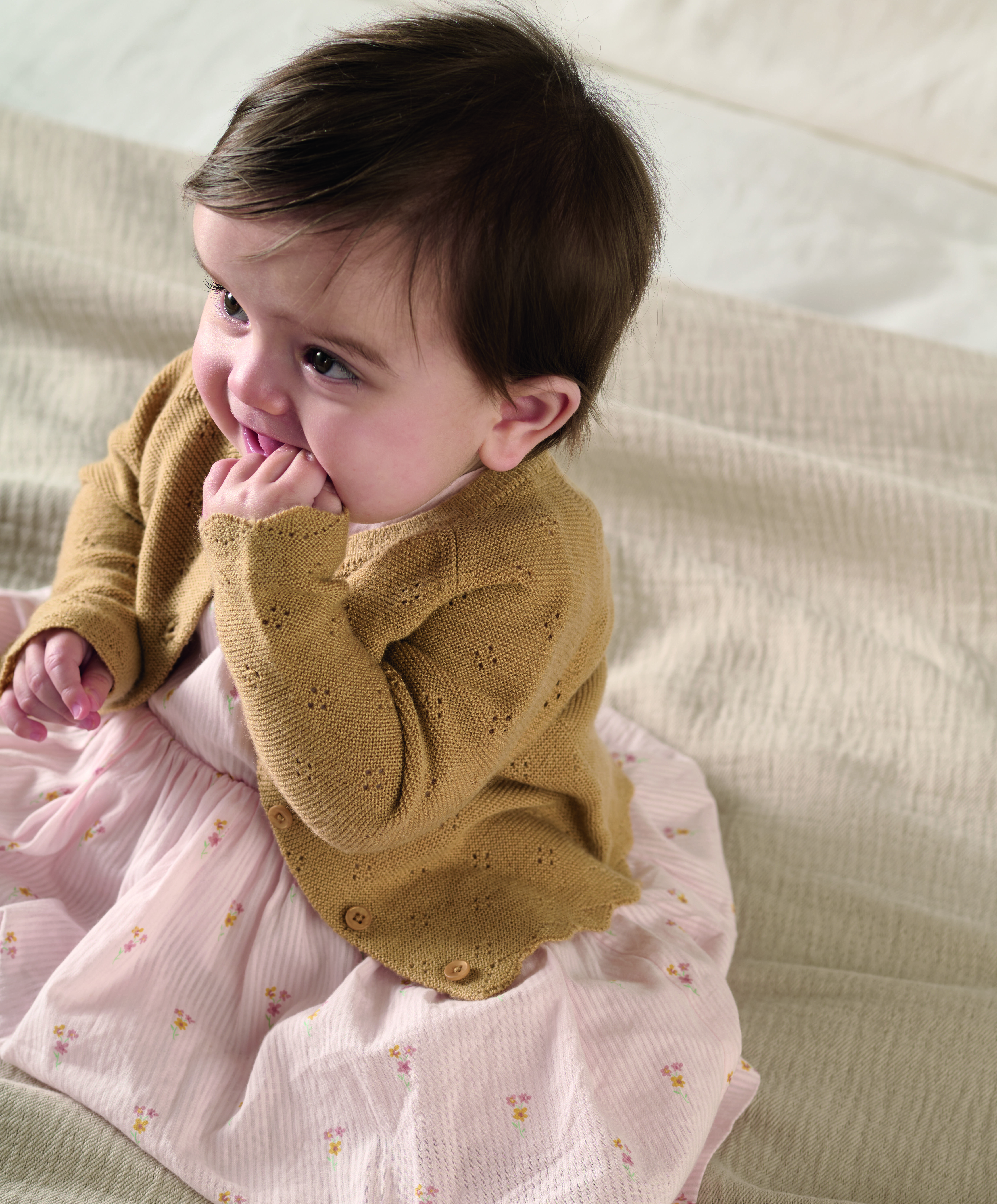 Scallop Hem Cardigan image number 4