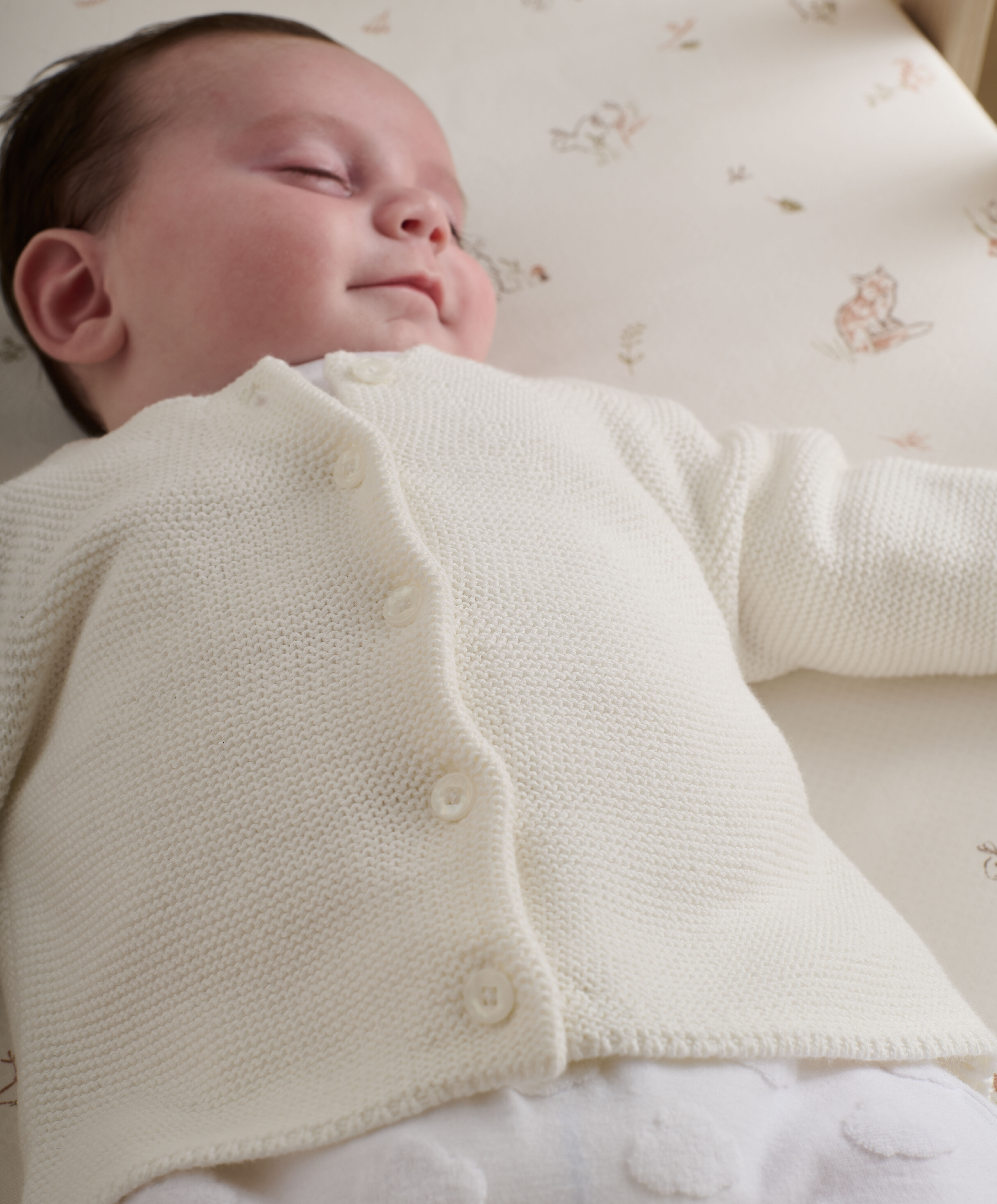 Buy Off White Fine Knit Cardigan Outerwear Mamas Papas Qatar