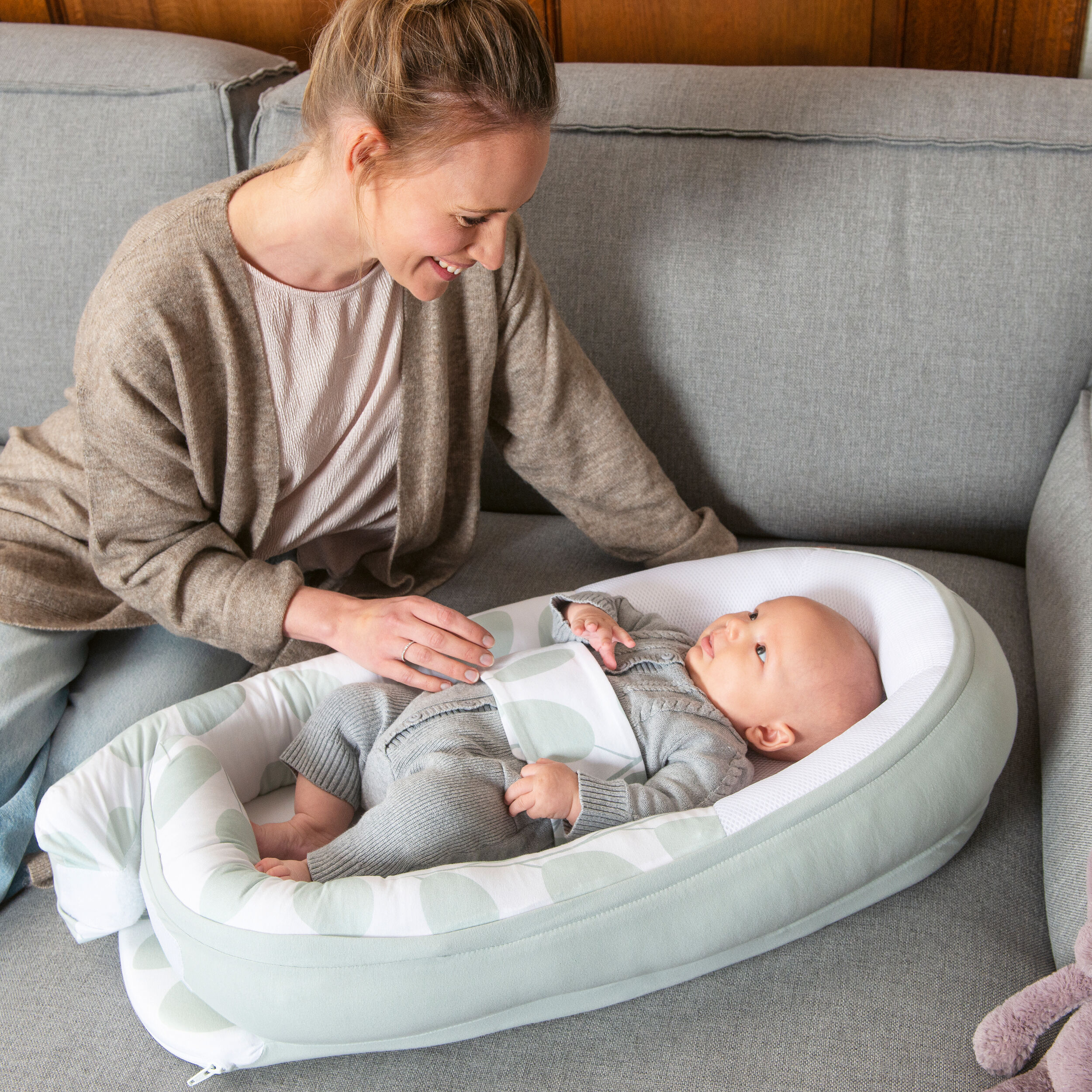 Buy Doomoo Cocoon Sleeping Nest - Aqua Green - Mattresses Buy Doomoo Cocoon Sleeping Nest - Aqua Green - Mattresses