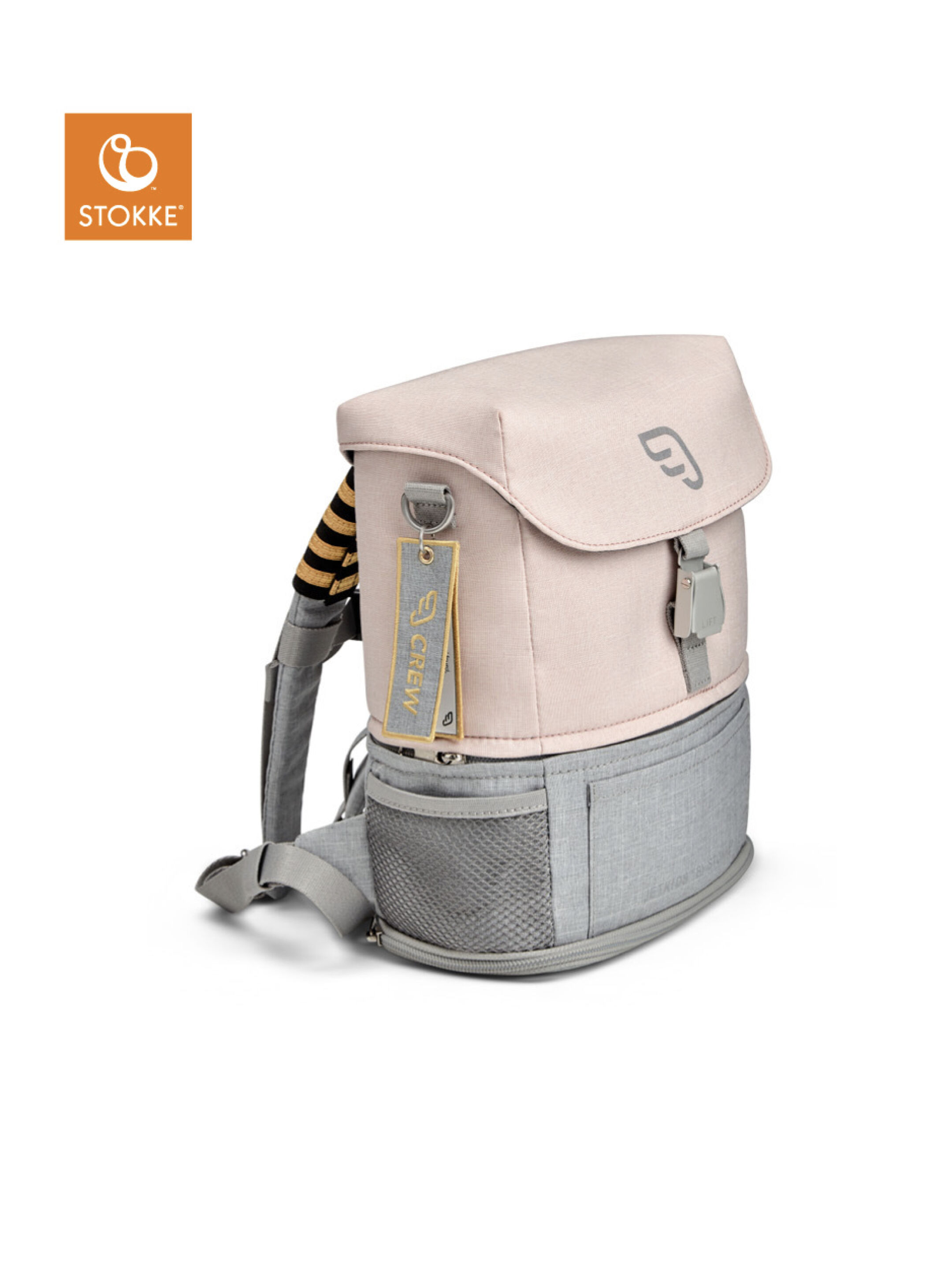 Stokke Jetkids Crew Backpack Pink Lemonade image number 1
