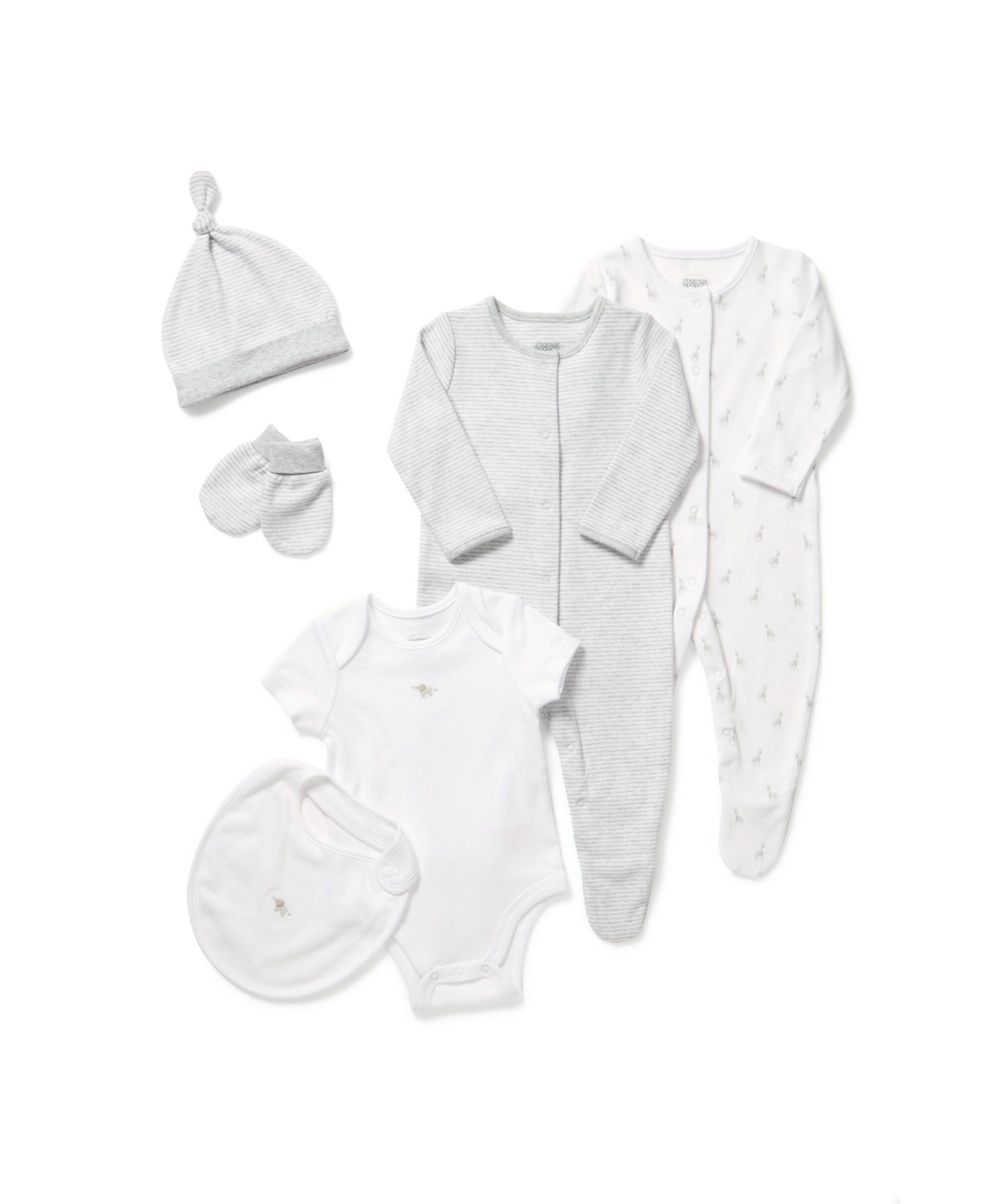 Giraffe Print Jersey 6 Piece Set image number 1