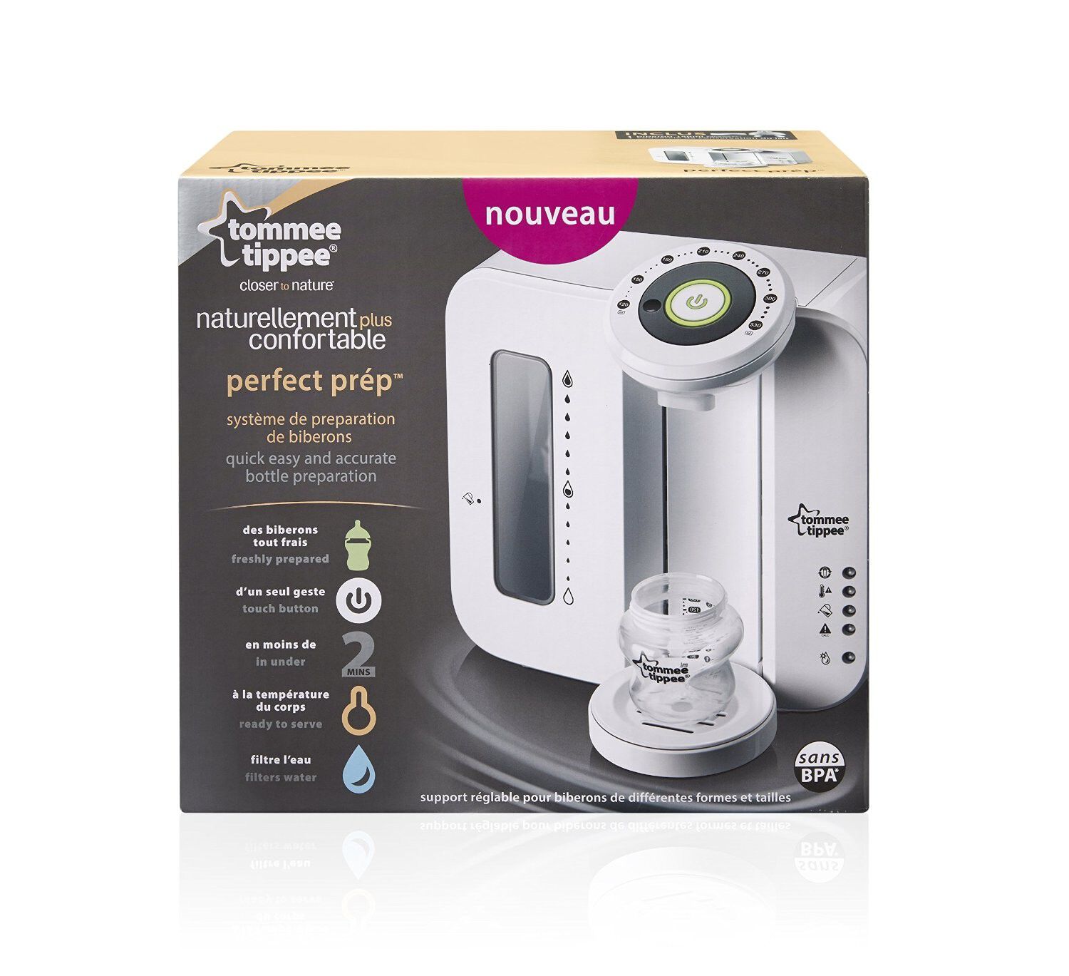 Tommee tippee closer to nature store bottle maker