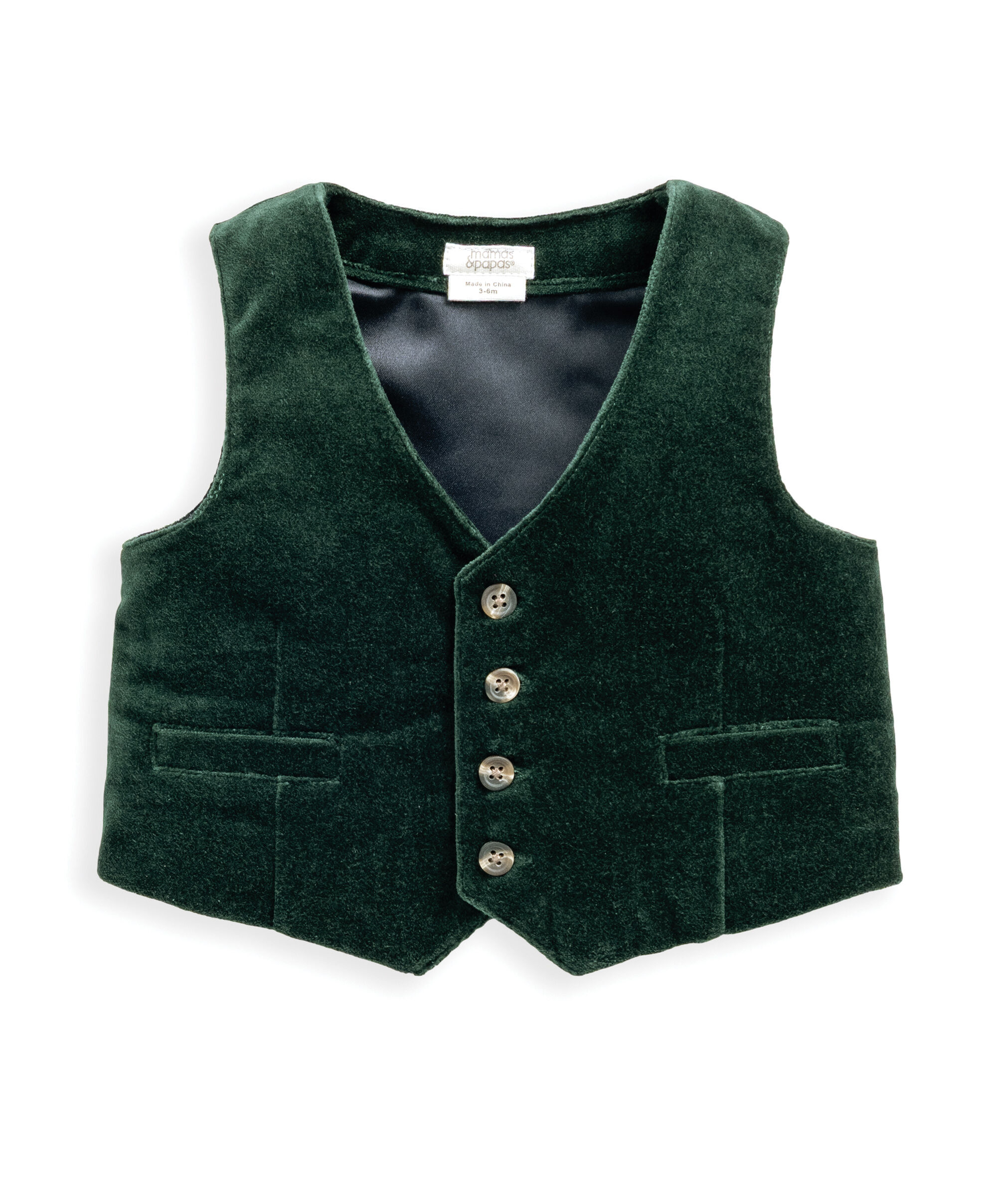 Green Velour 3 Piece Suit image number 6