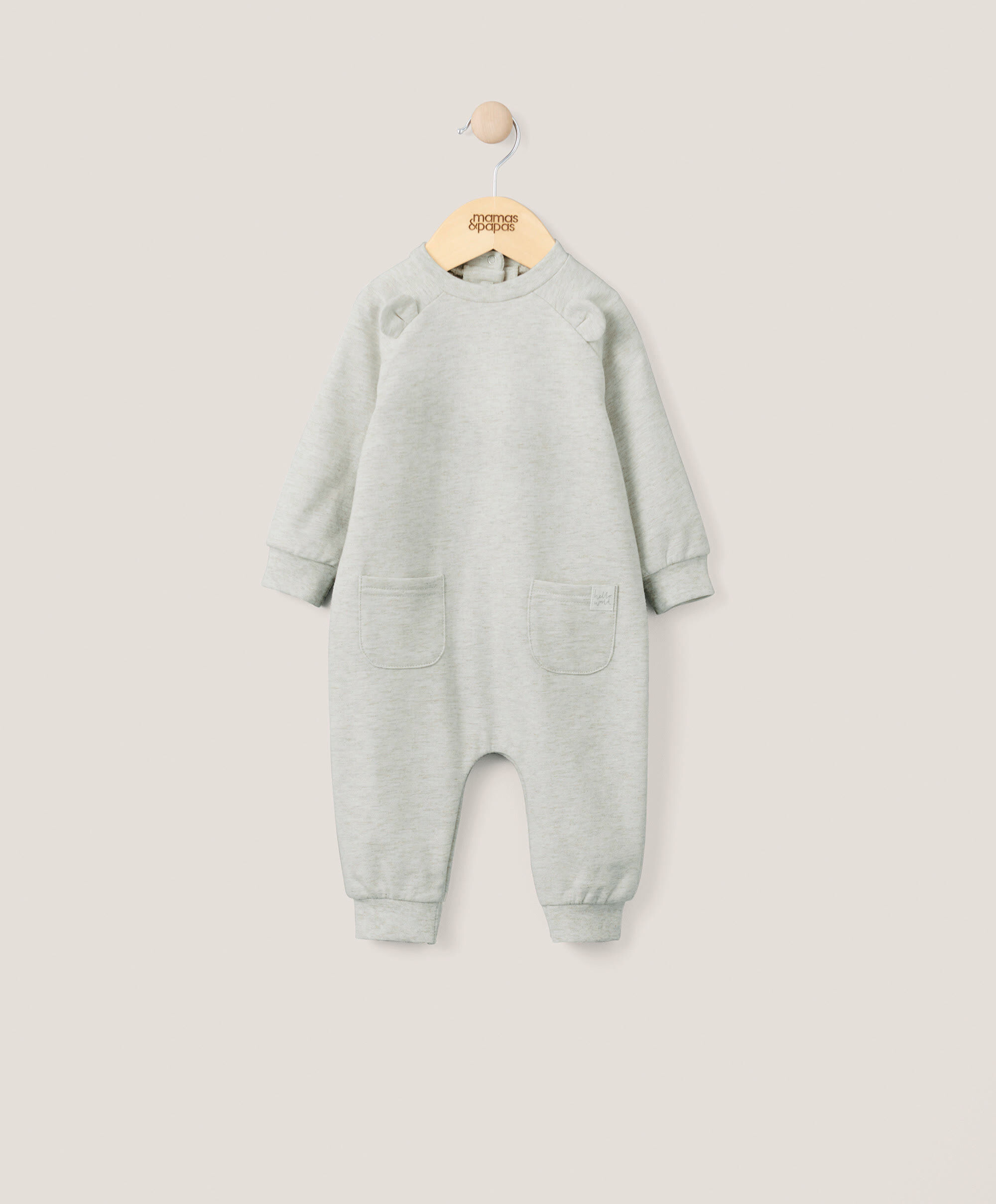Oversized Bear Ear Romper image number 1