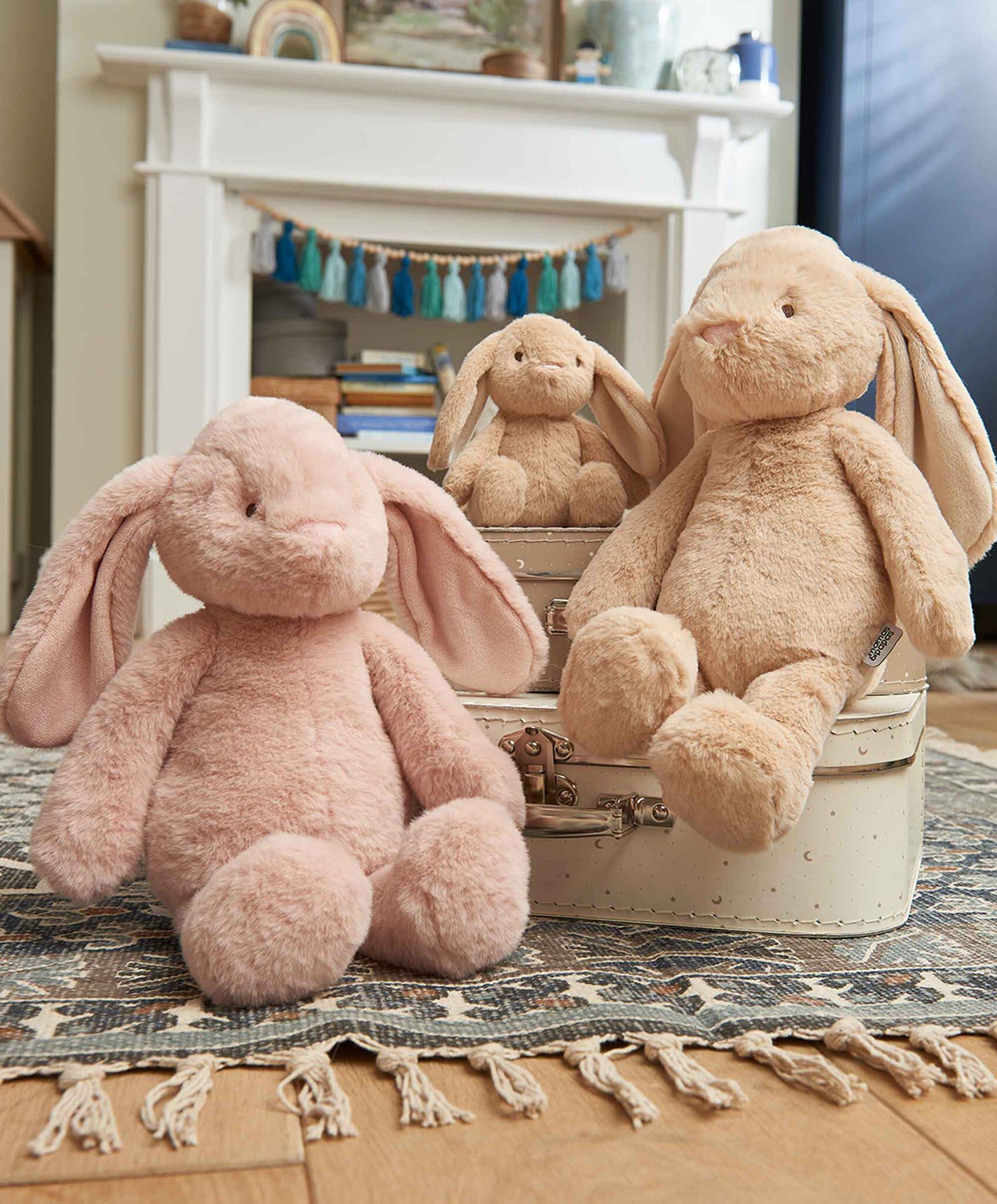Tan Bunny Soft Toy image number 3