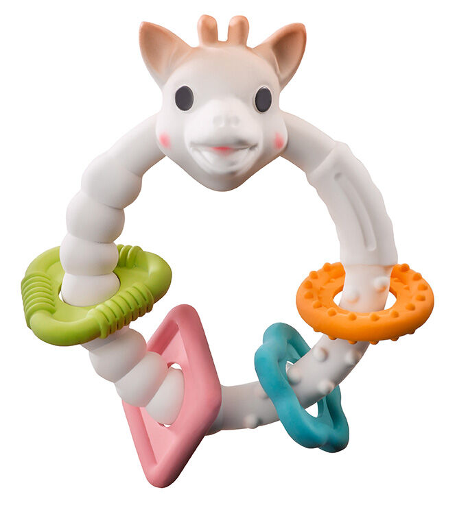 Buy Sophie la girafe So Pure Colour RingTeether Feeding Seating Mamas Papas Qatar