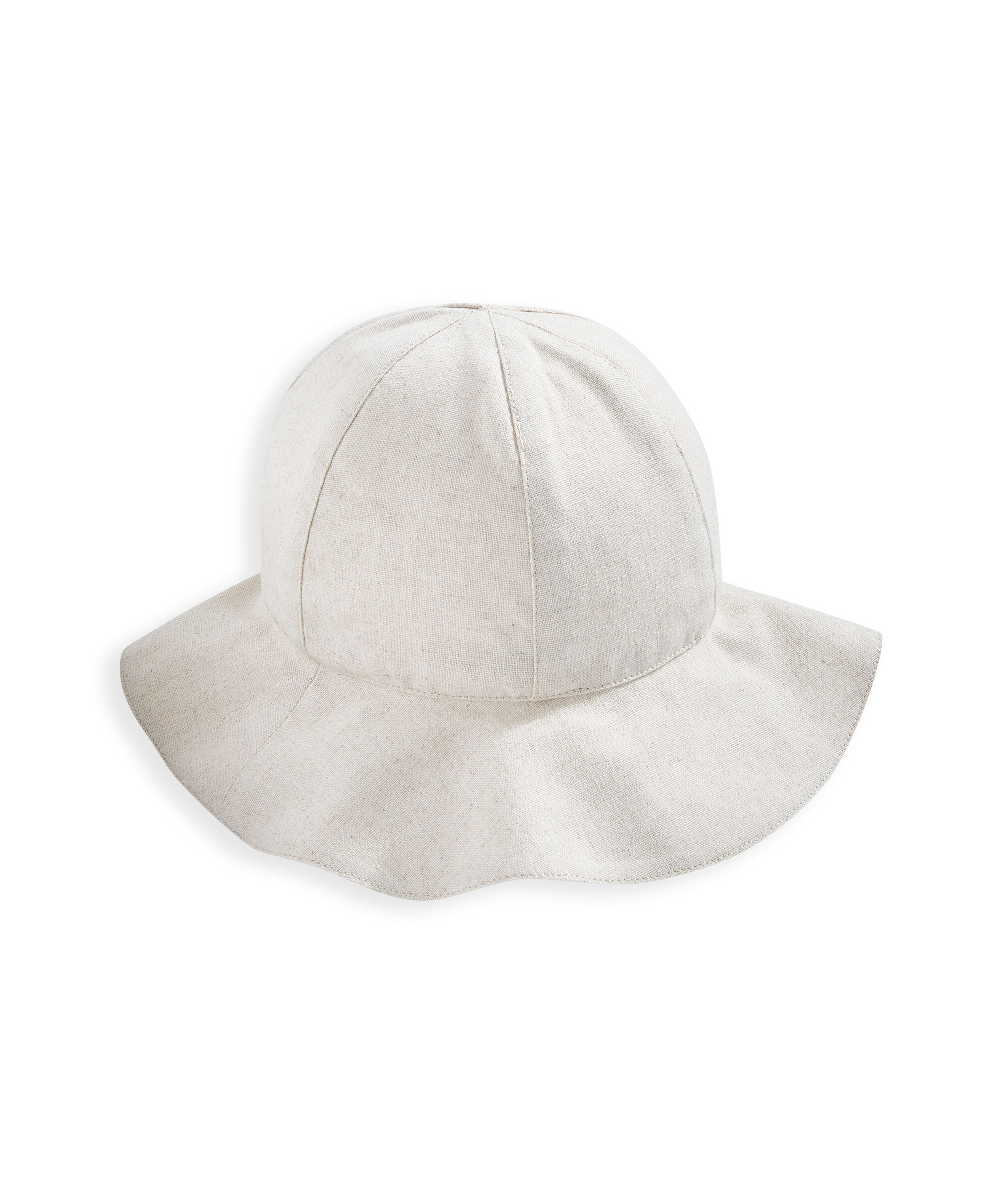 Unisex Stripe Linen Hat image number 1