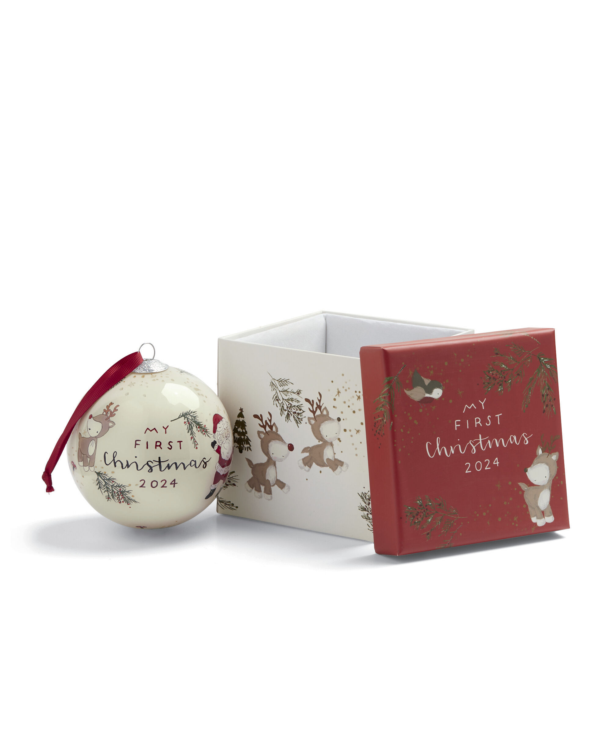 My First Christmas Bauble 2024 - Neutral image number 2