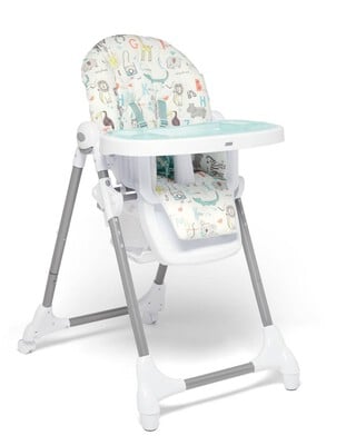 Snax Adjustable Highchair with Removable Tray Insert - Safari