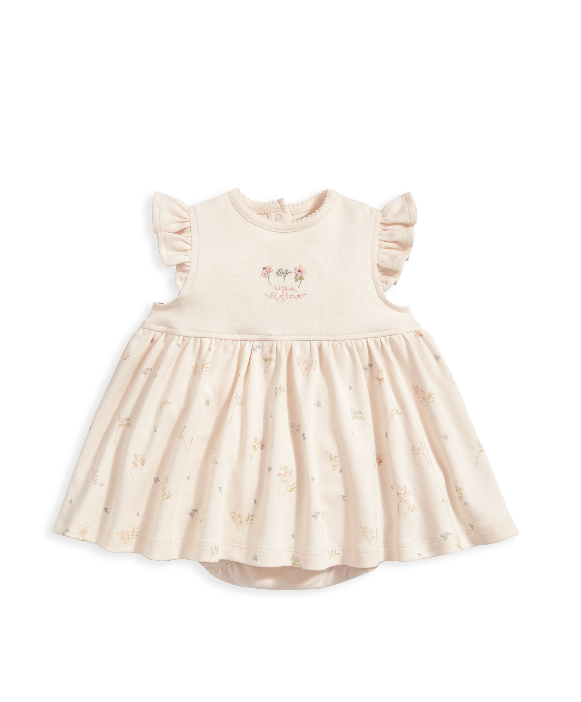 Floral Dress & Headband Outfit Set - Pink image number 3