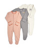 3 Pack of Wild Sleepsuits image number 1