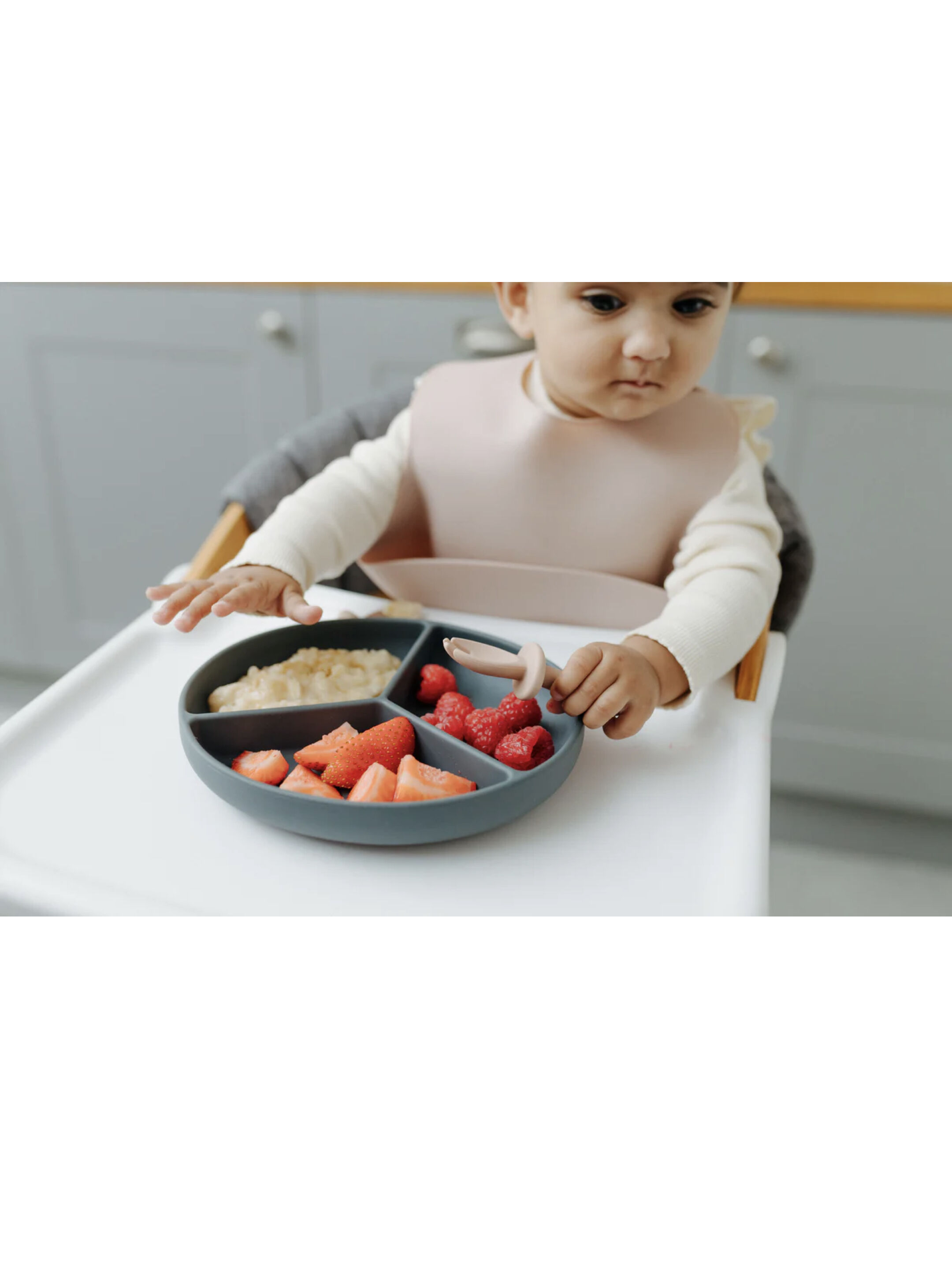 Pippeta My 1st Spoon & Fork - Sea Salt image number 2