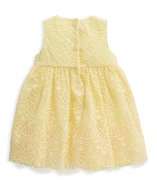 Yellow Lace Dress image number 4