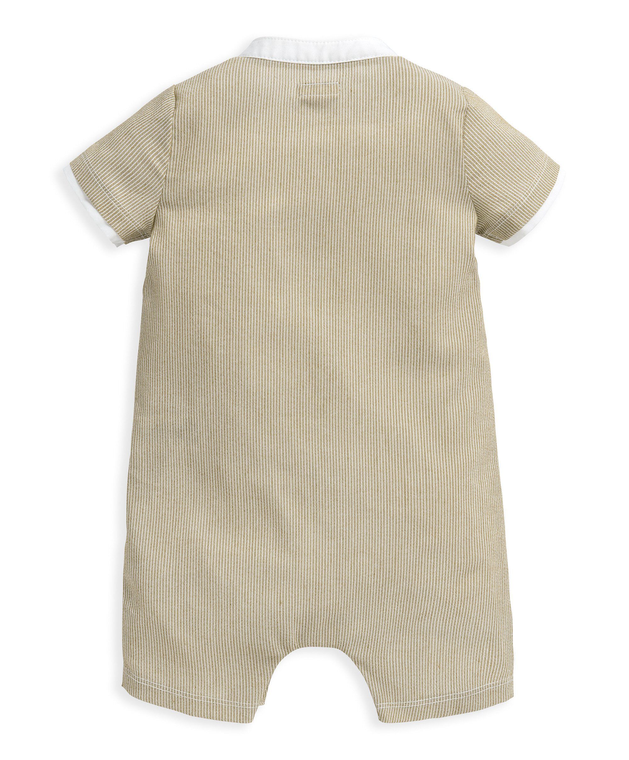 Pinstripe Romper image number 2