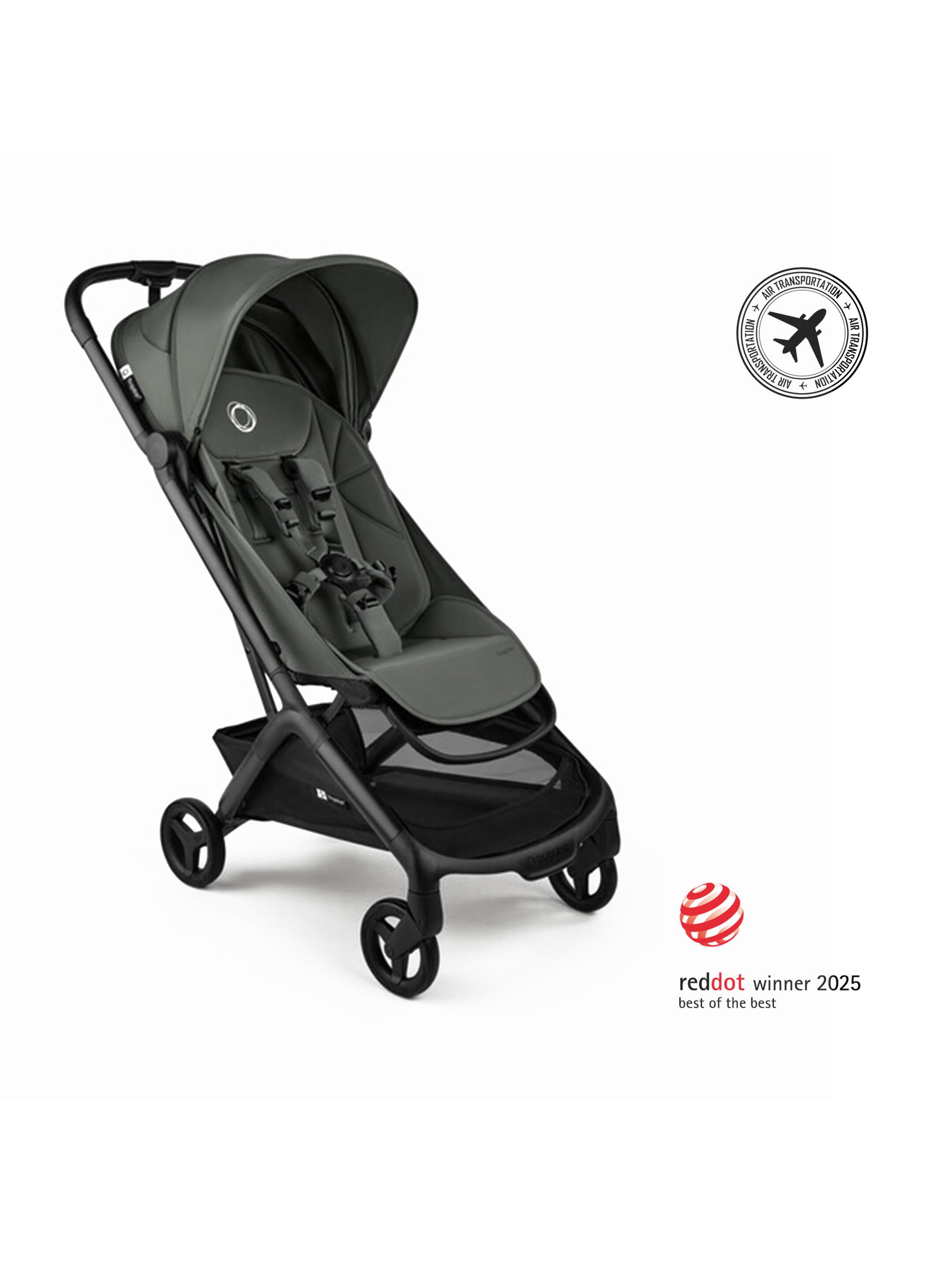 Bugaboo Butterfly 2 Complete Stroller - Forest Green image number 1