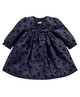 Cotton Navy Bow Dress image number 1