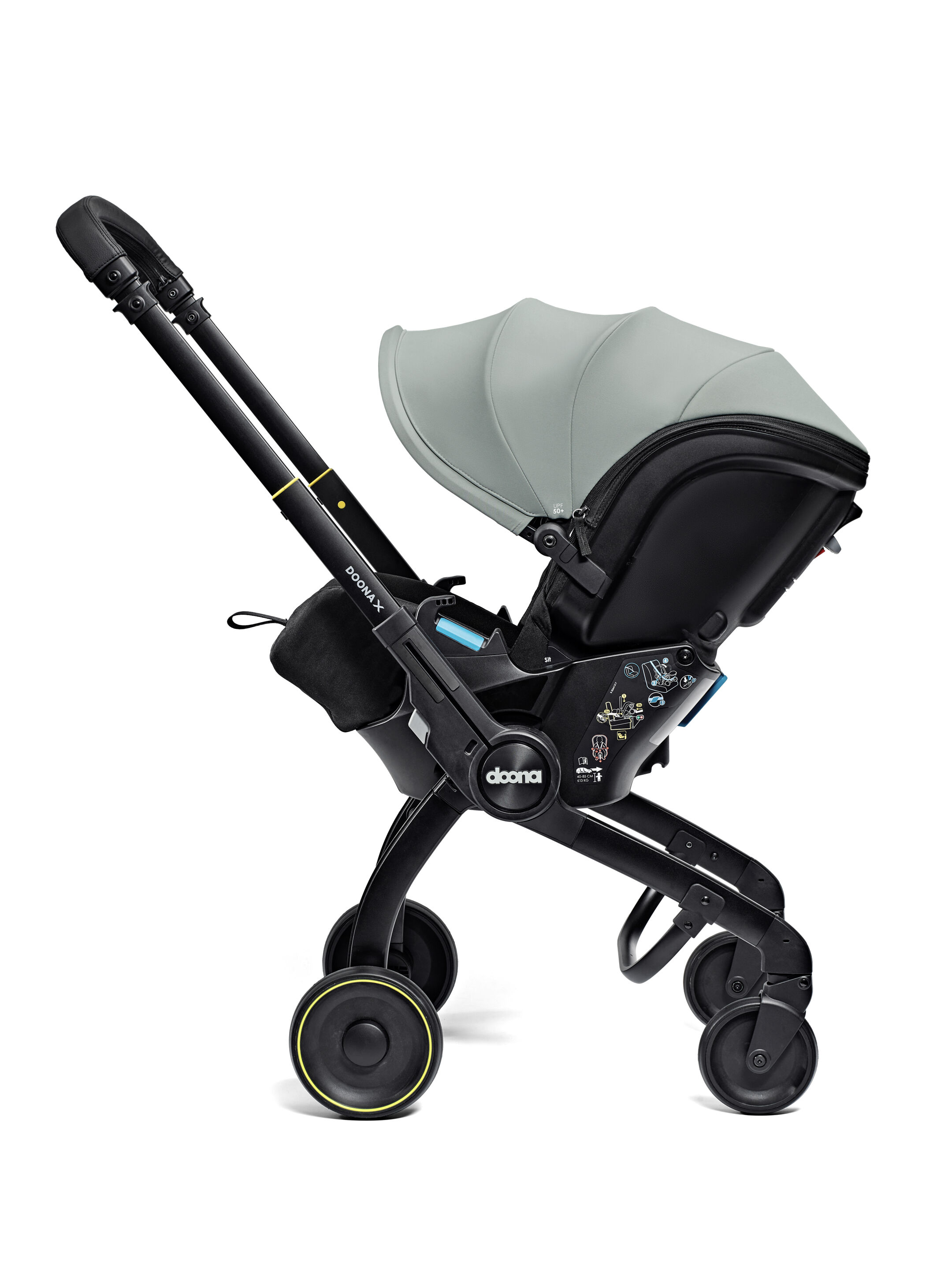 Doona X Infant Car Seat & Stroller - Dusty Sage image number 1