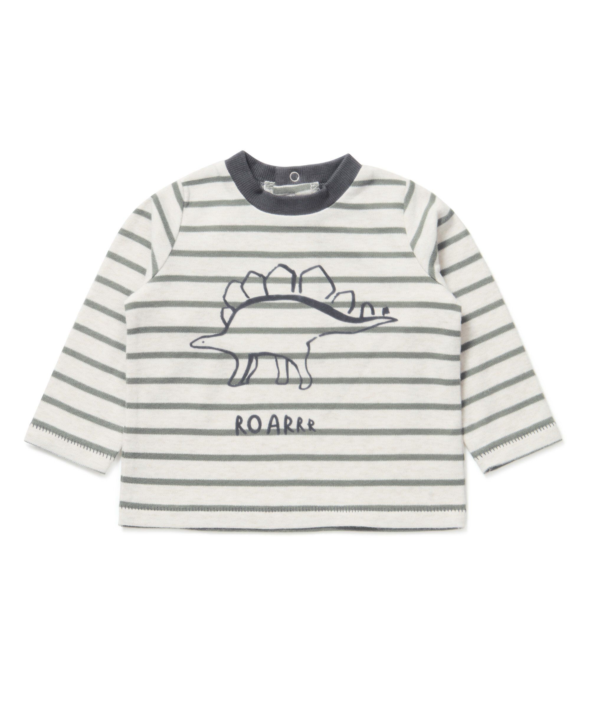 Striped Dinosaur T-Shirt image number 1