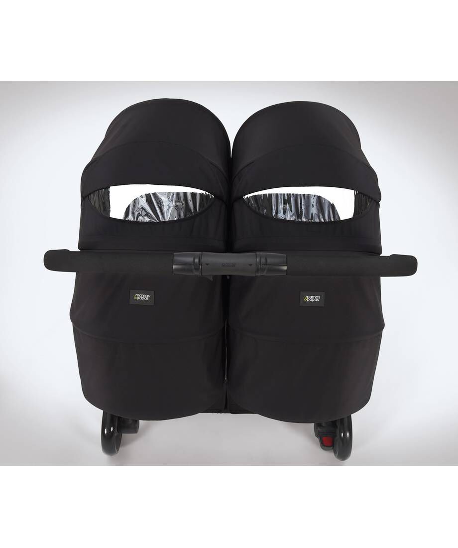 Buy Armadillo Twin Folding Pushchair Black Jack All Strollers