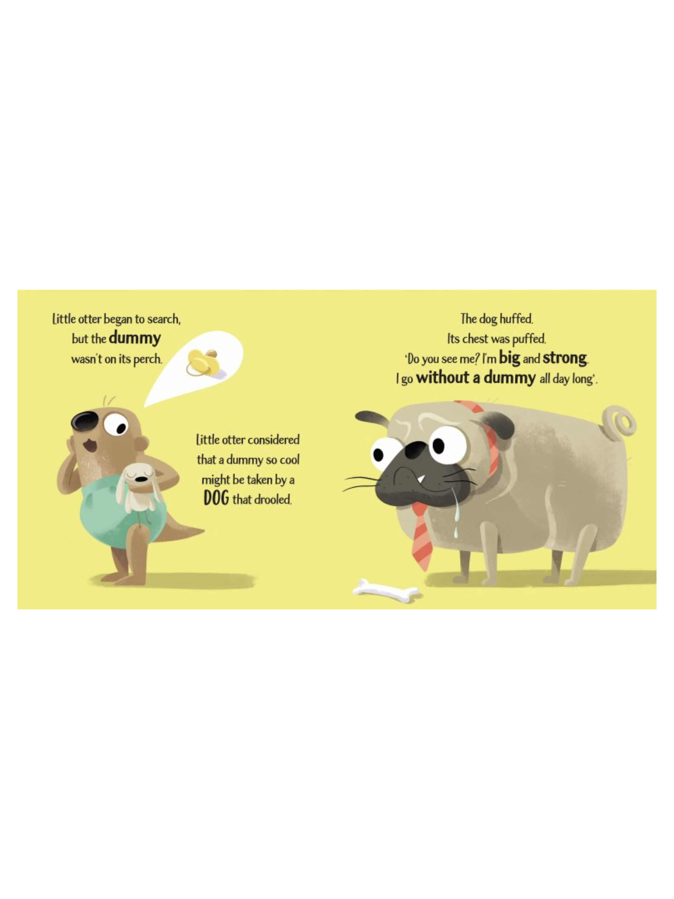 Sassi Picture Book - Little Otter Gives Up The Dummy image number 4