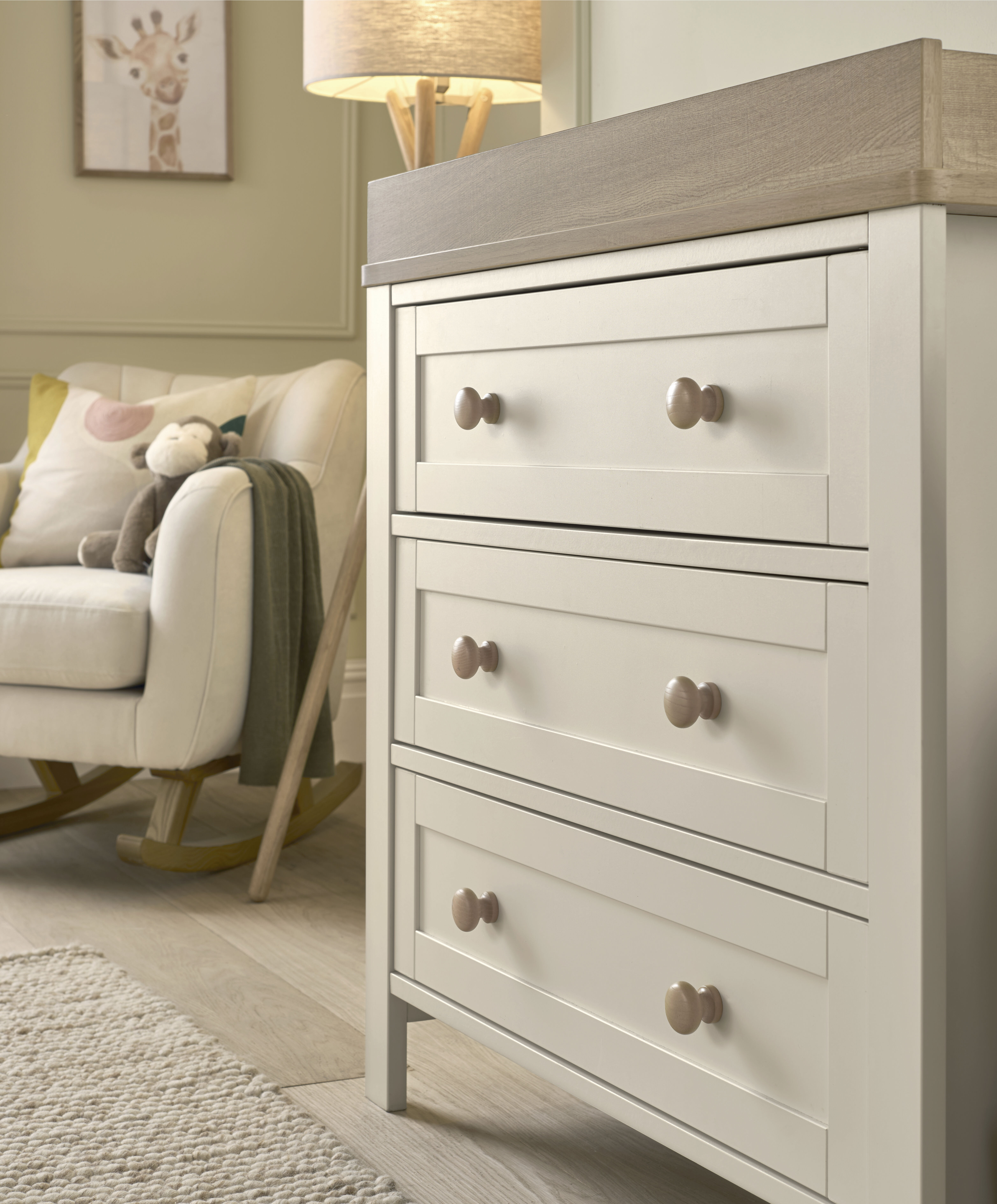 Wedmore Dresser Changer - Pebble image number 1