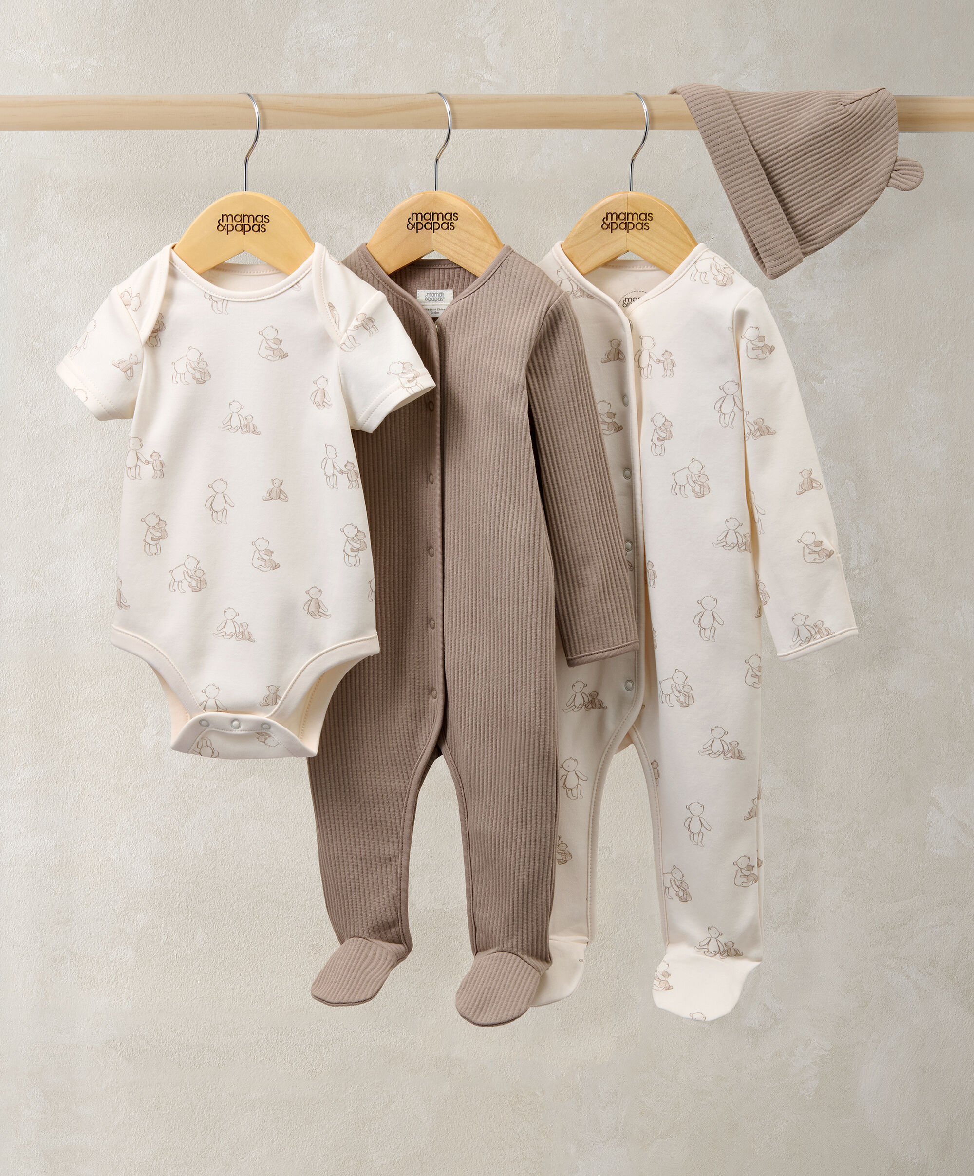 4Pc Teddy Bear Set