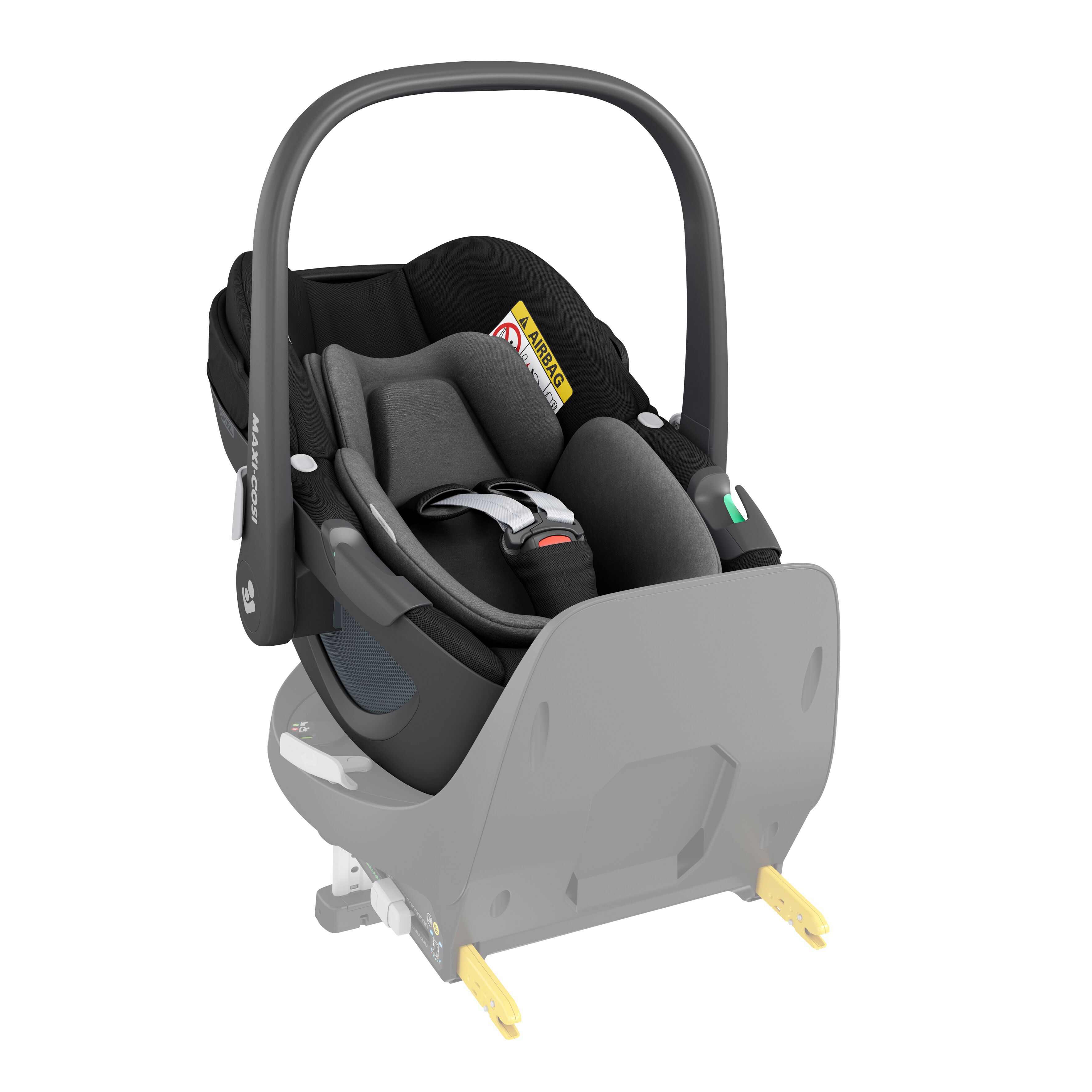 Buy Maxi Cosi Pebble 360 Car Seat Essential Black New Born Car Seats Mamas Papas Qatar
