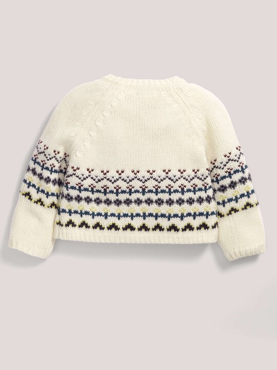 FAIR ISLE KNIT CARDIGAN 12-18:No Color:12-18 image number 2
