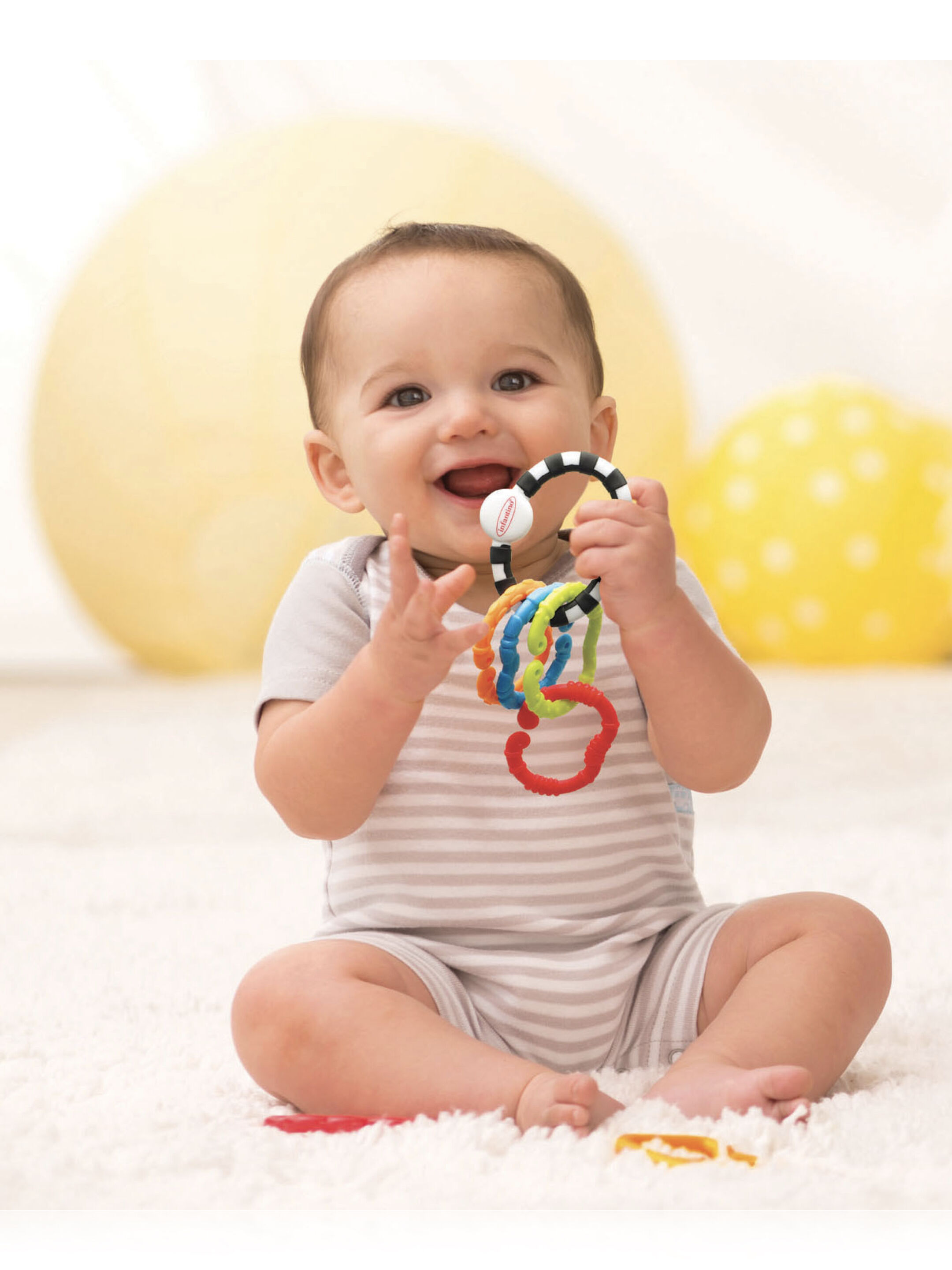 Infantino Colourful Link Set - 9 Piece image number 2