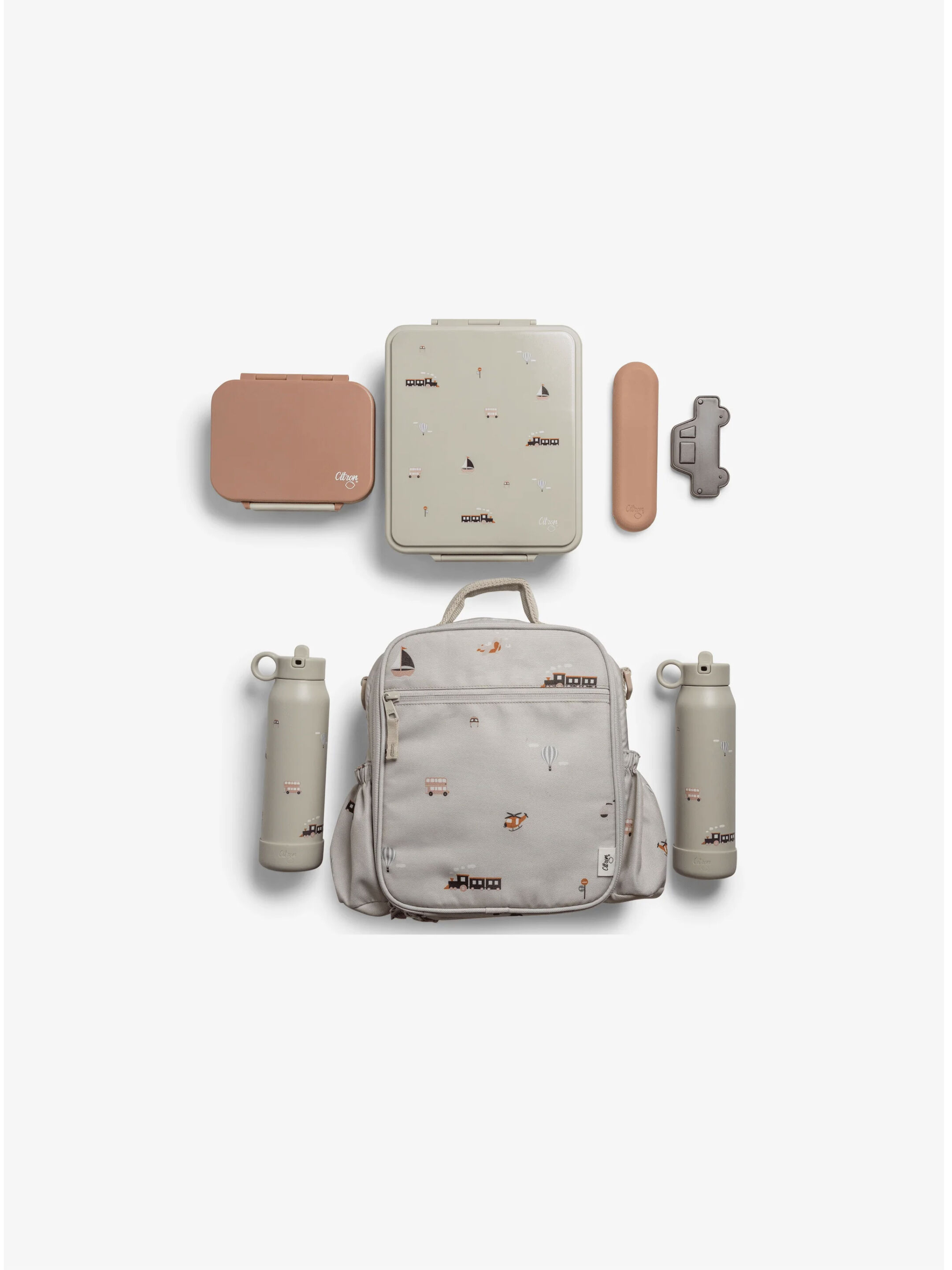 Citron Thermal Classic Lunch Bag Backpack - Vehicles image number 5