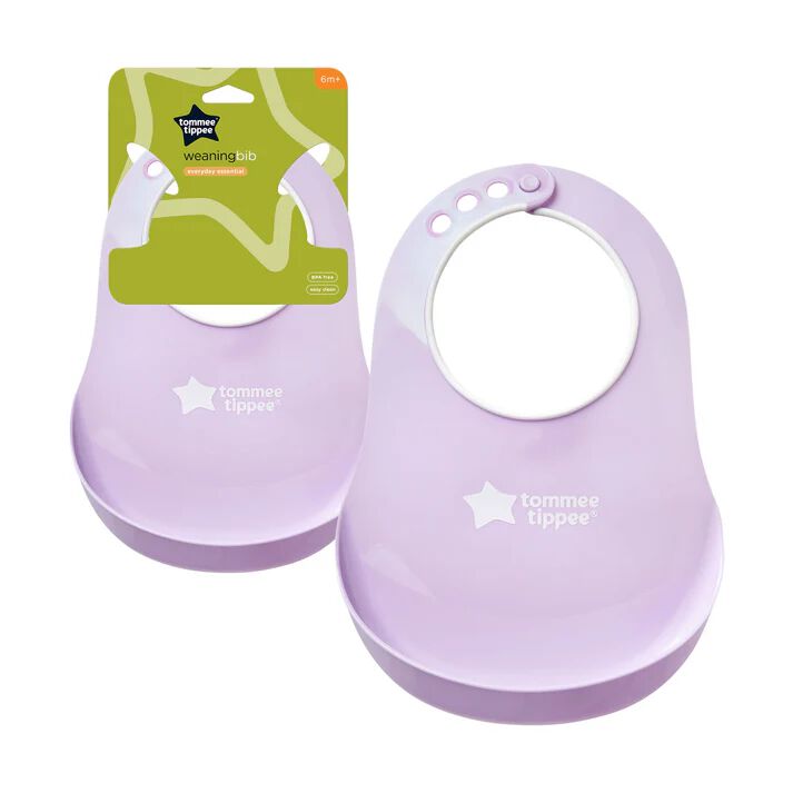 Tommee Tippee Essentials Comfi Neck Catch Bib- Blue image number 1