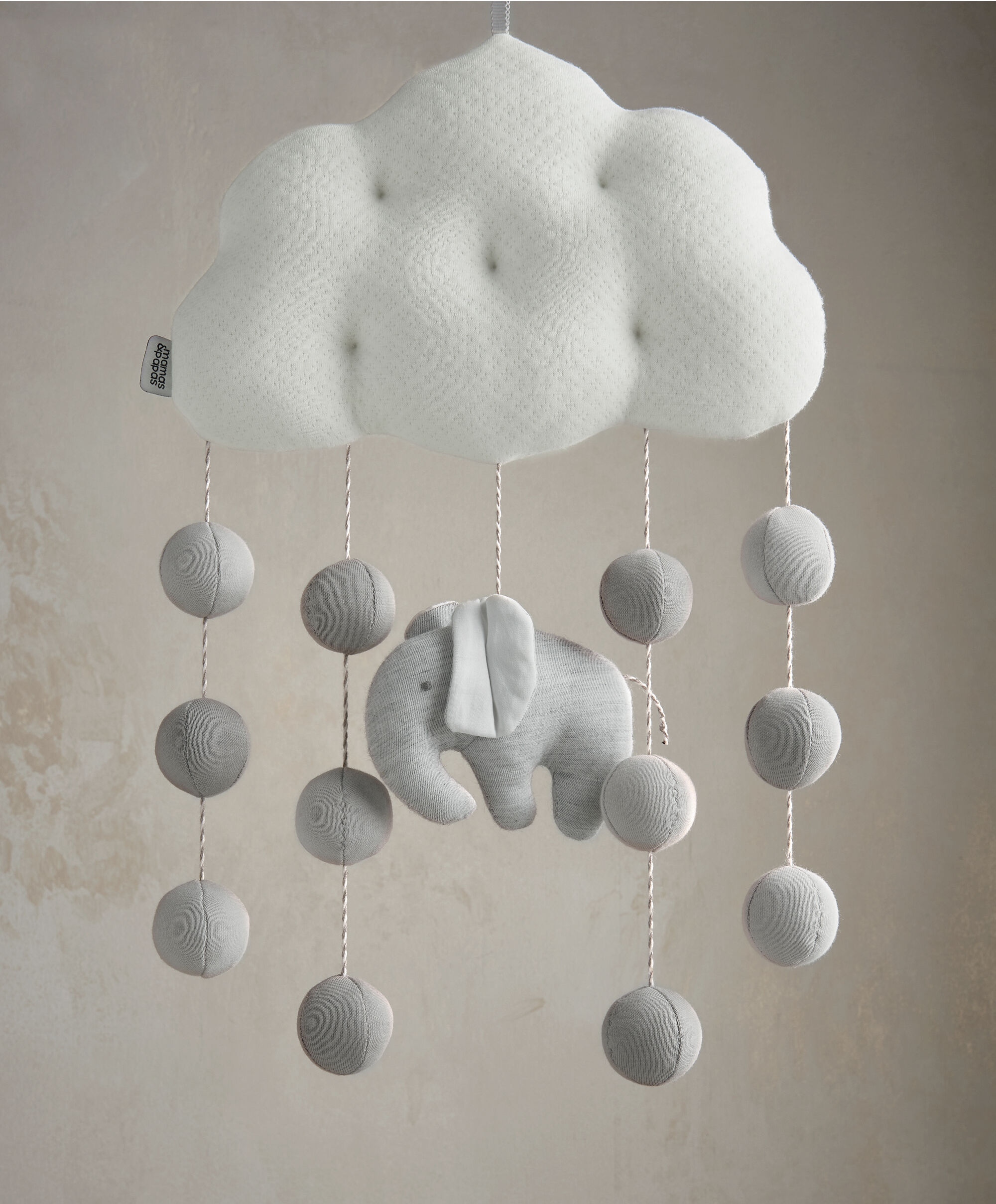 Welcome To The World Musical Mobile - Grey image number 1