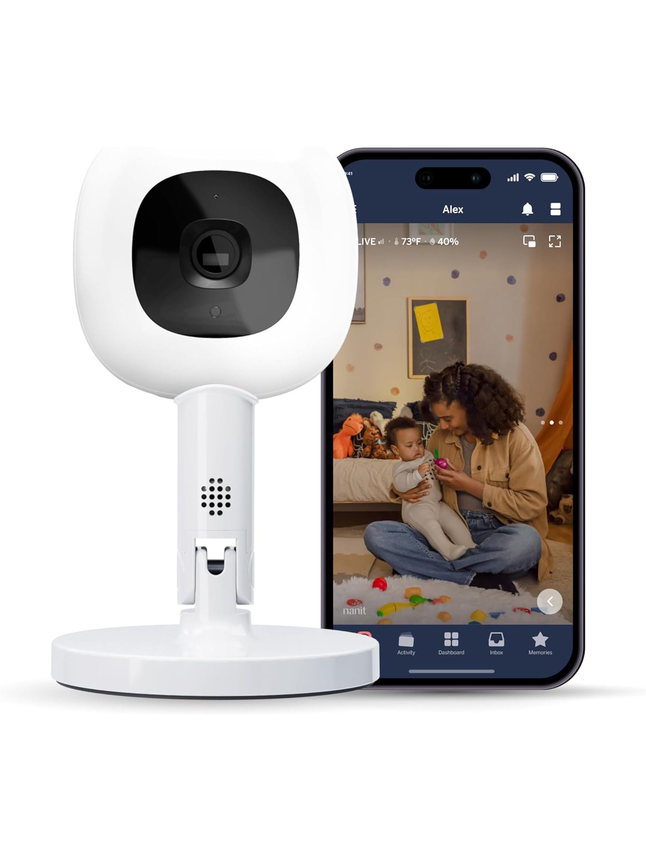 Nanit Pro Baby Monitor Camera with Flex Stand