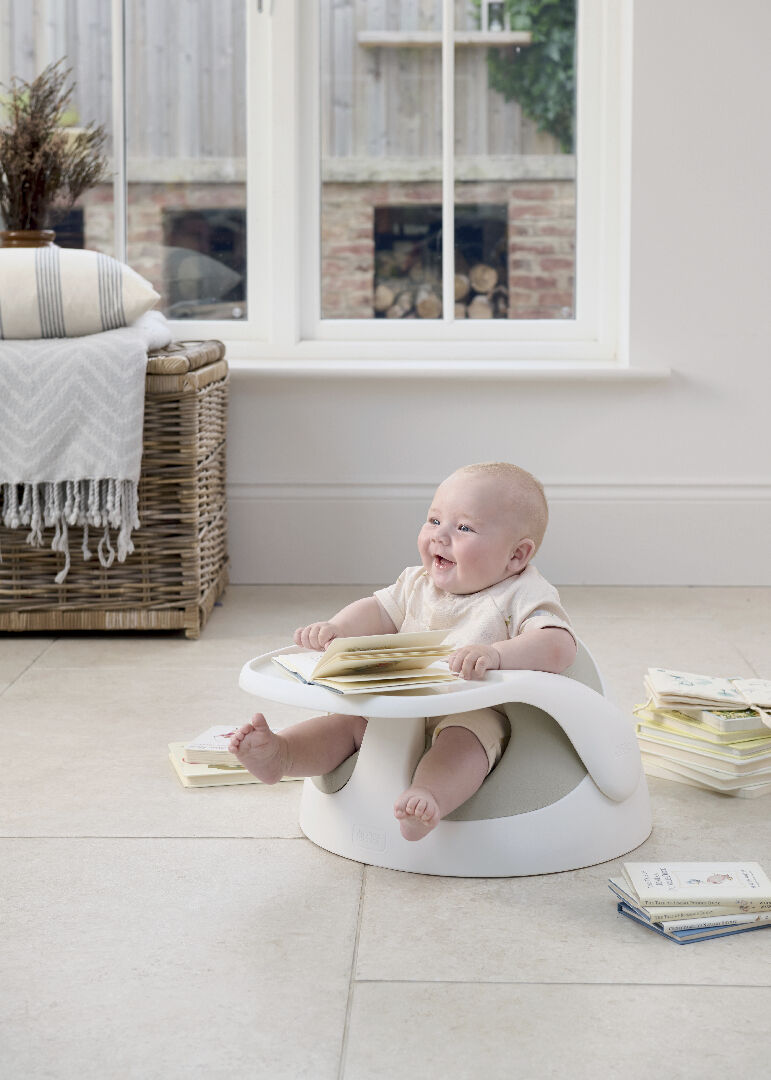 Baby Snug & Activity Tray - Clay