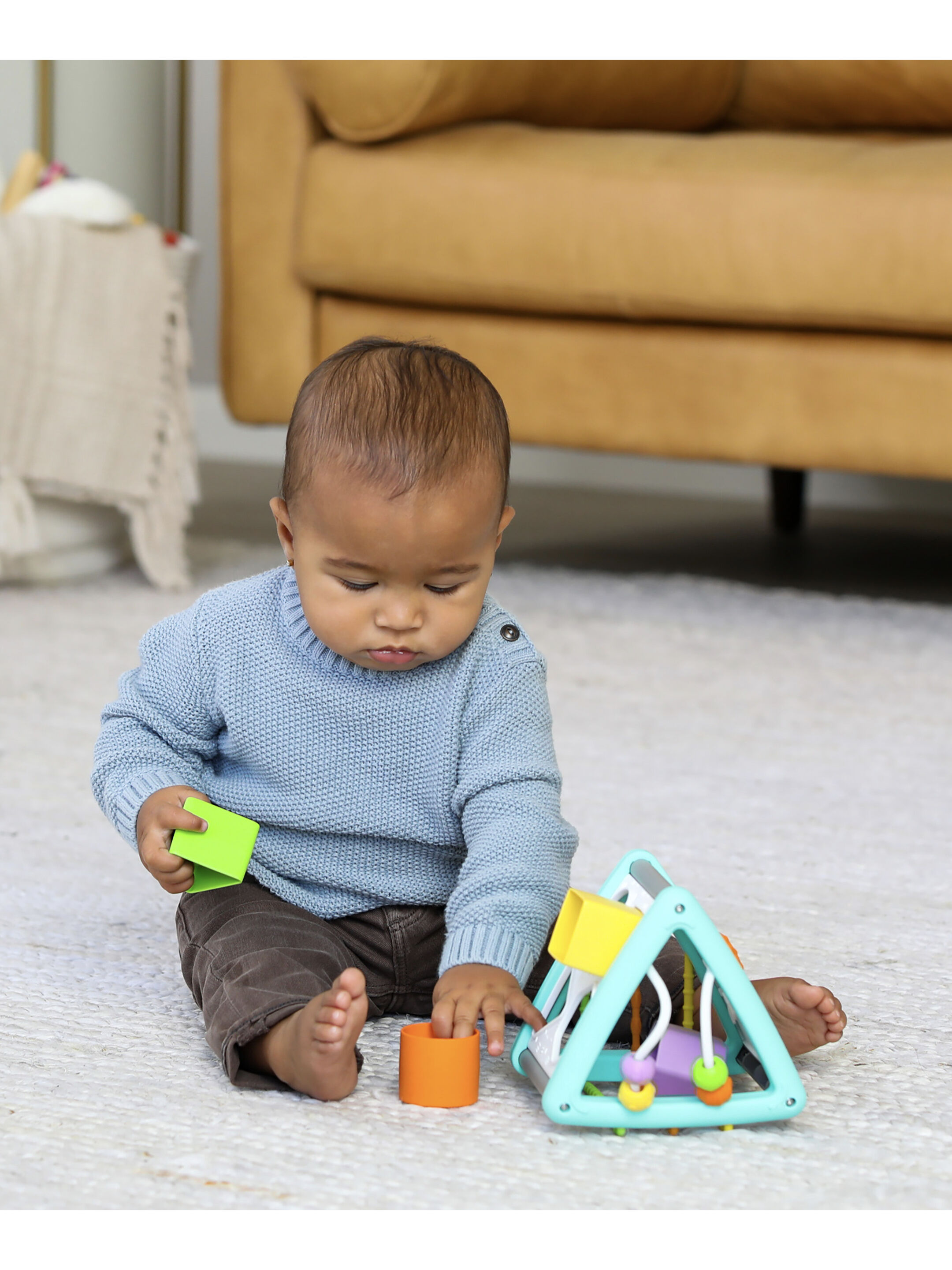 Infantino Activity Triangle & Shape Sorter image number 1