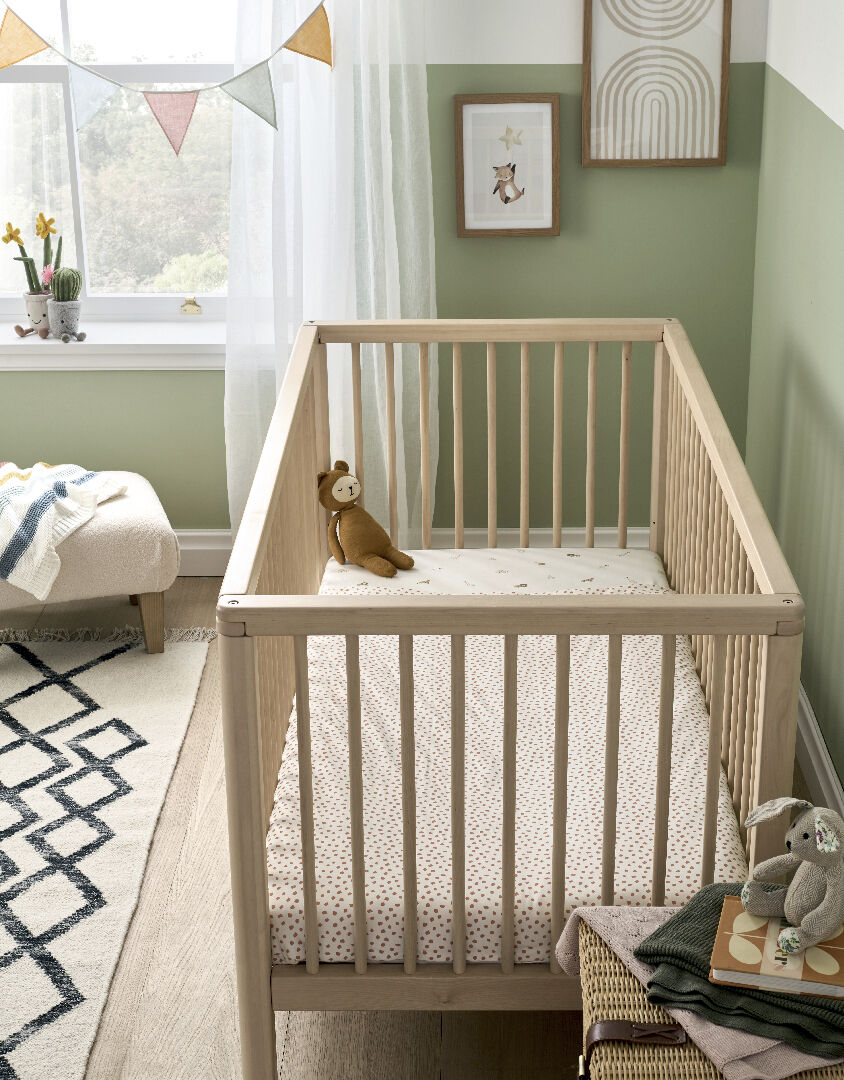 Compact Solo Cotbed - Natural image number 13