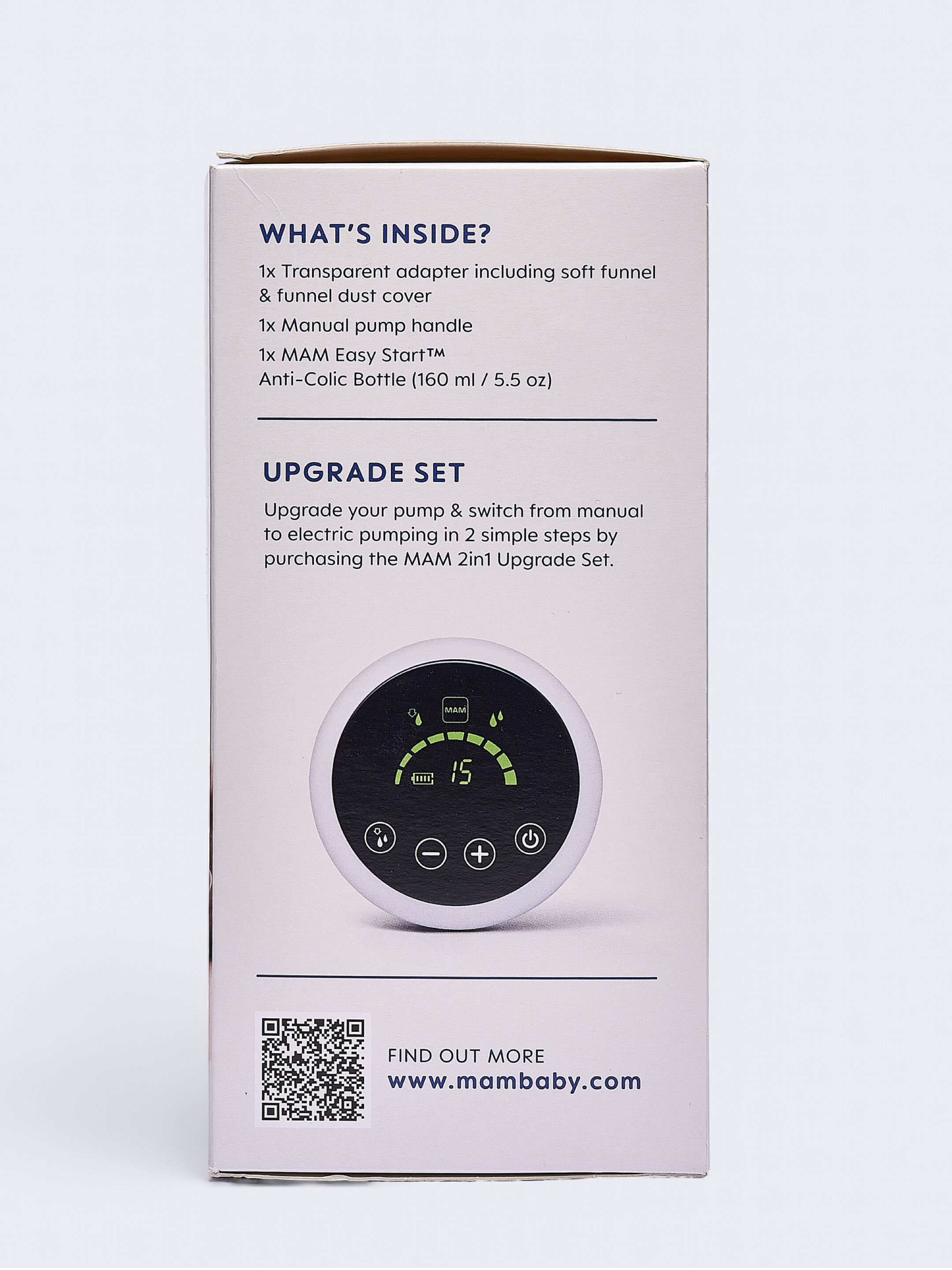 Mam Baby Breast Pump Manual Silicone Breastfeeding - 0 M+ |  Green - Pack of 1 image number 7