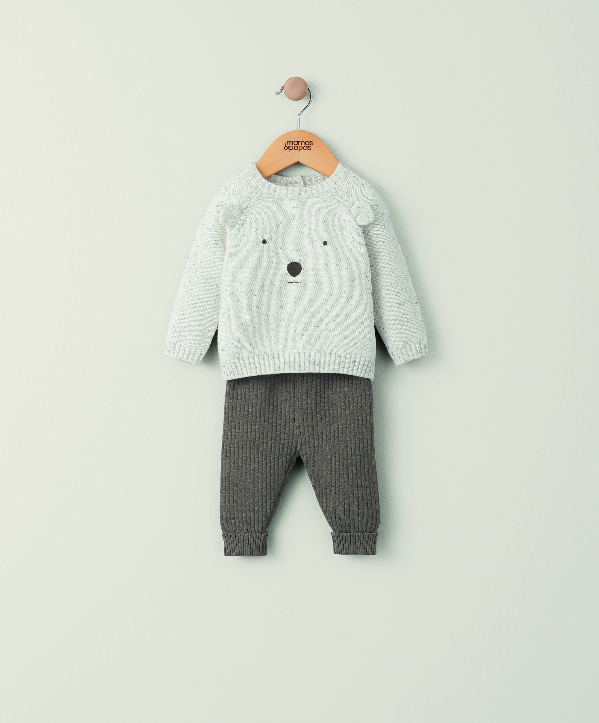 2 piece Bear Knit Set