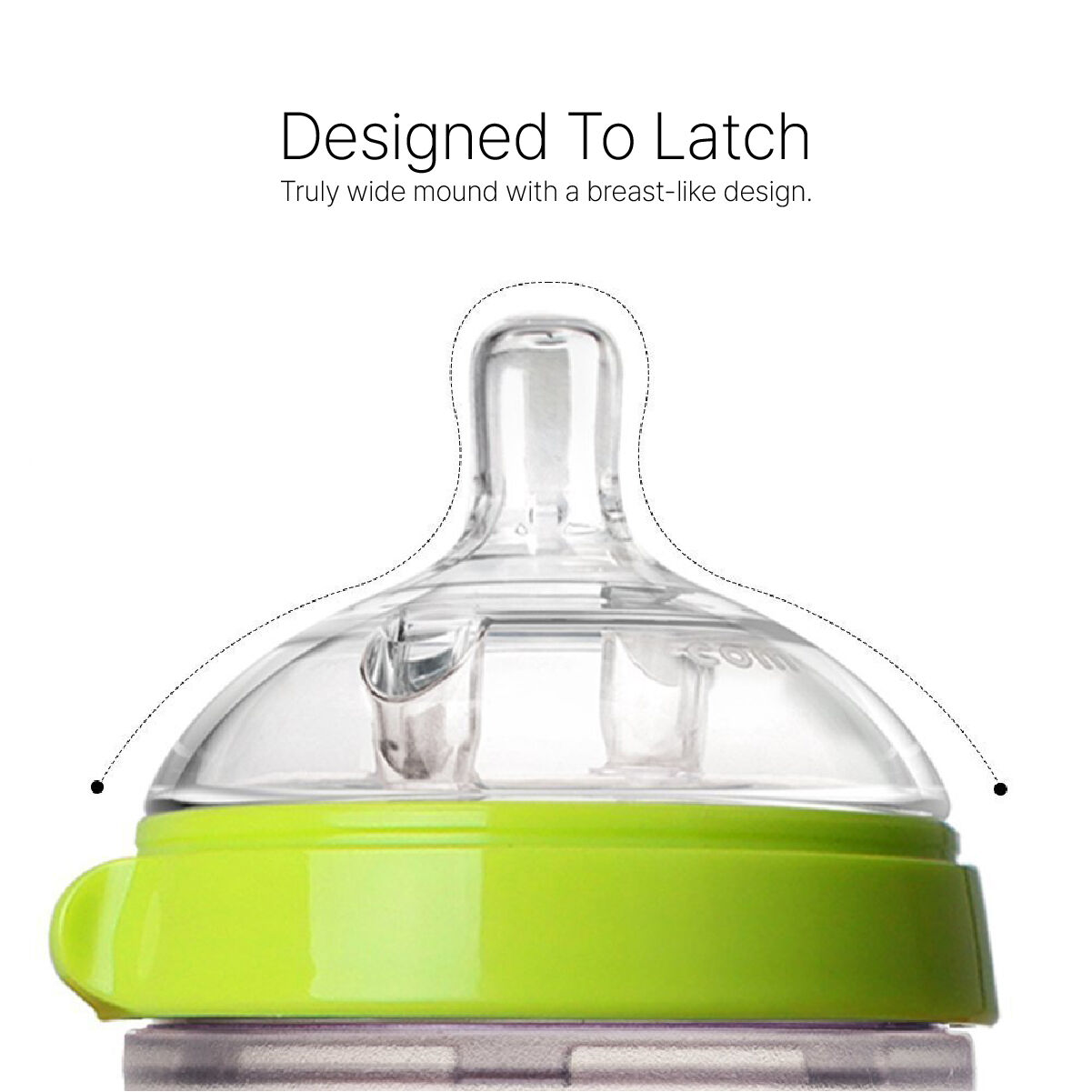 Comotomo Baby Feeding Bottle Bundle Green image number 7