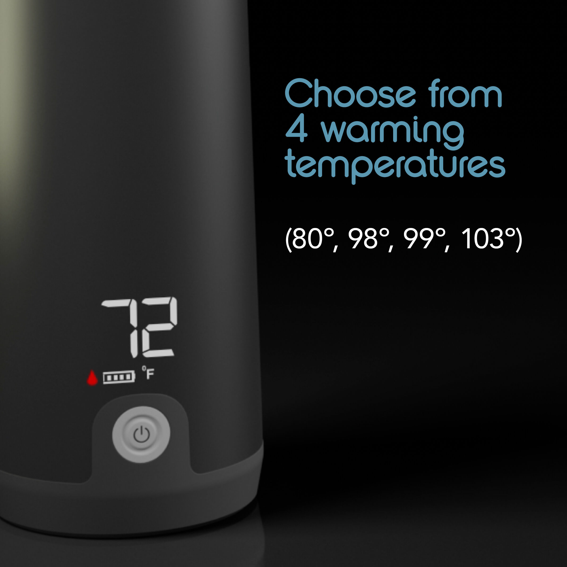 Baby Brezza Superfast Portable Baby Bottle Warmer - Black image number 3