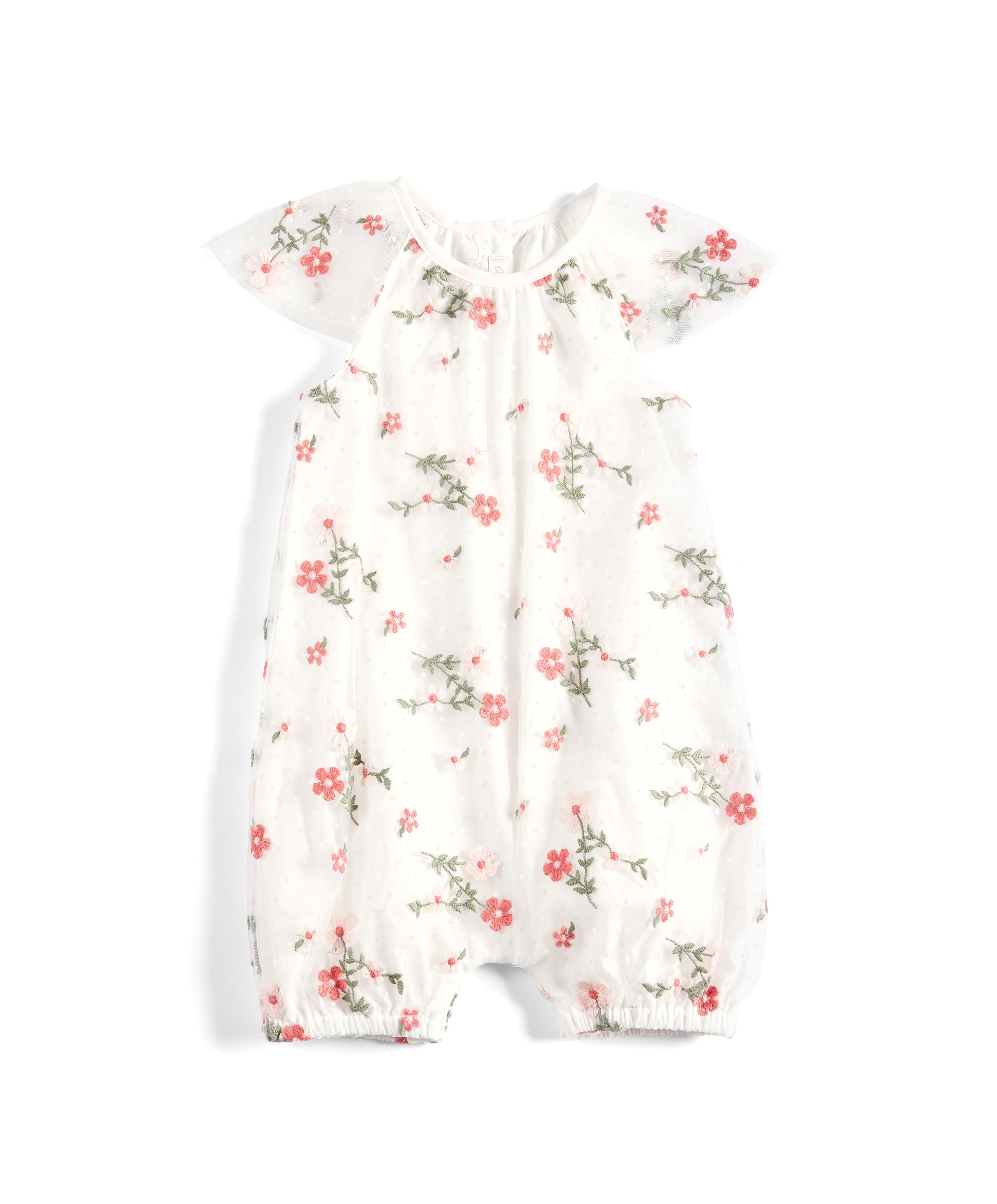 Buy Floral Lace Romper - All-in-Ones & Rompers | Mamas & Papas Qatar