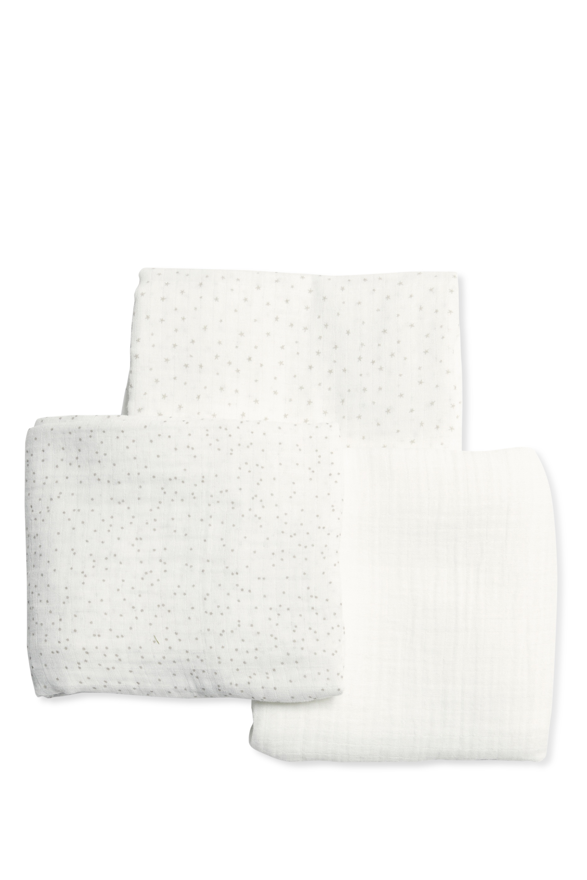 Buy Large Muslin Squares (Pack of 3) Millie & Boris Swaddle Wraps
