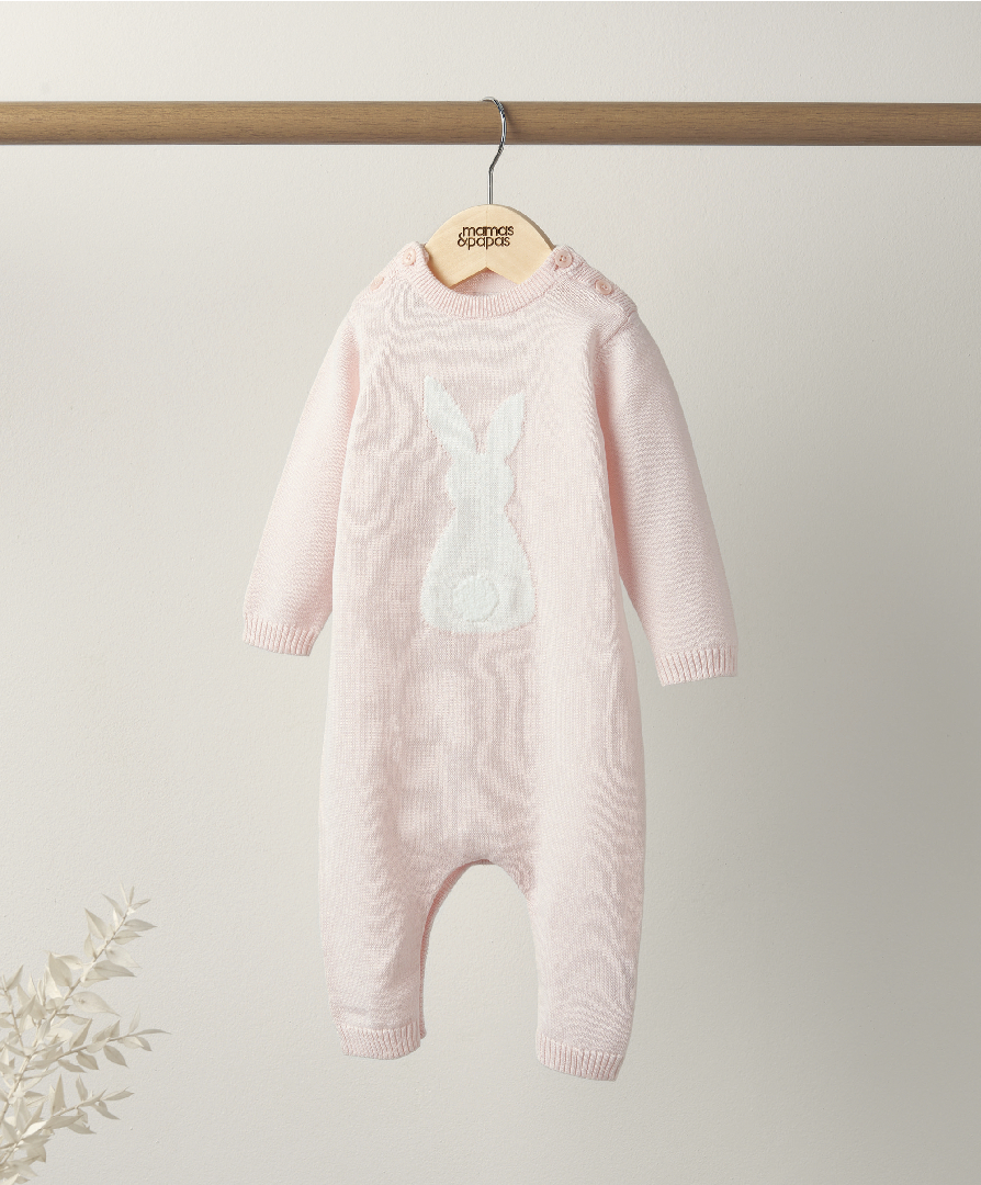Buy Knitted Bunny Romper Sleepsuit Multipacks Mamas & Papas Qatar