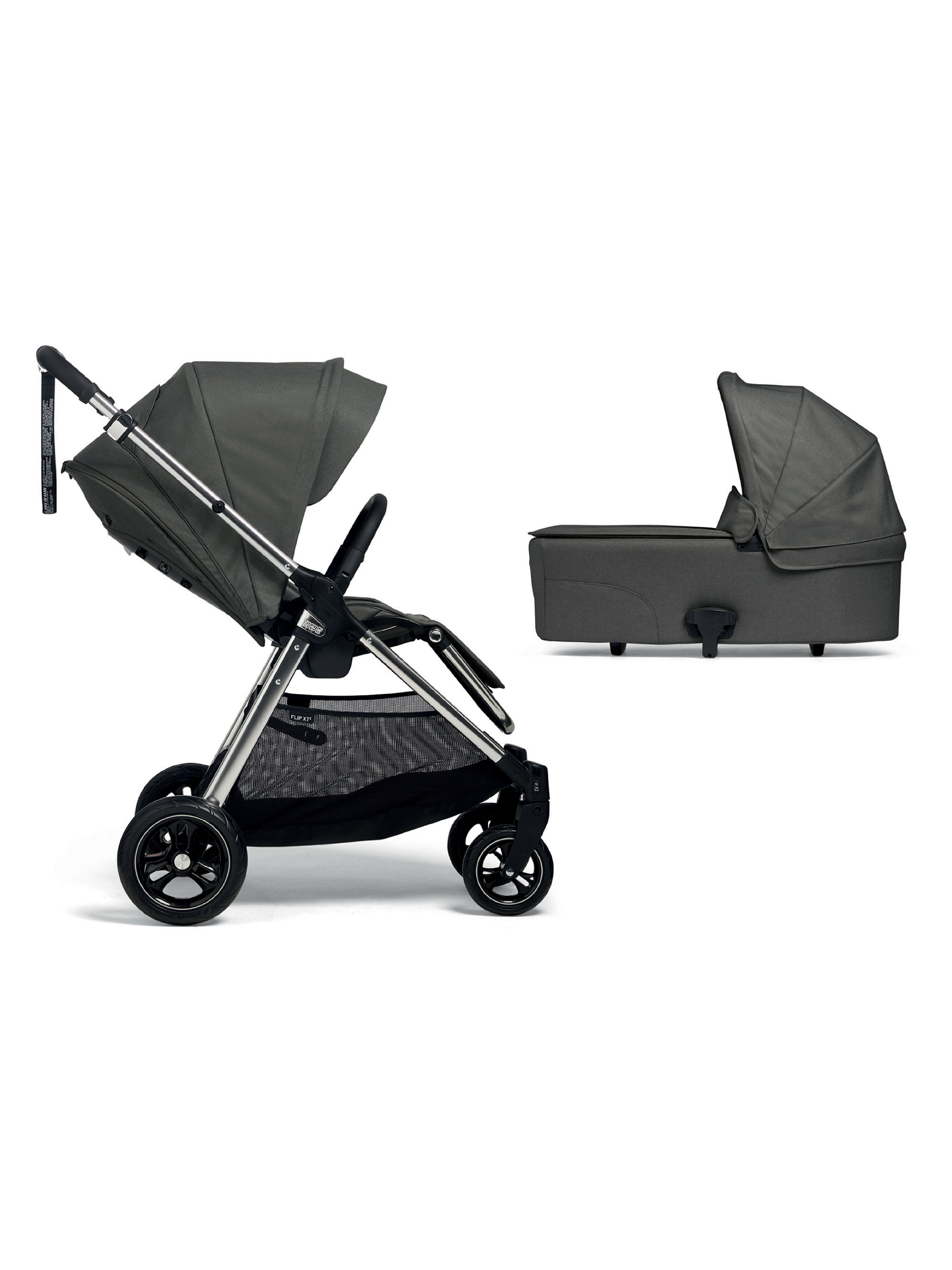Buy Flip XT3 Pushchair and Carrycot Harbour Grey Hidden Categories Mamas Papas Qatar