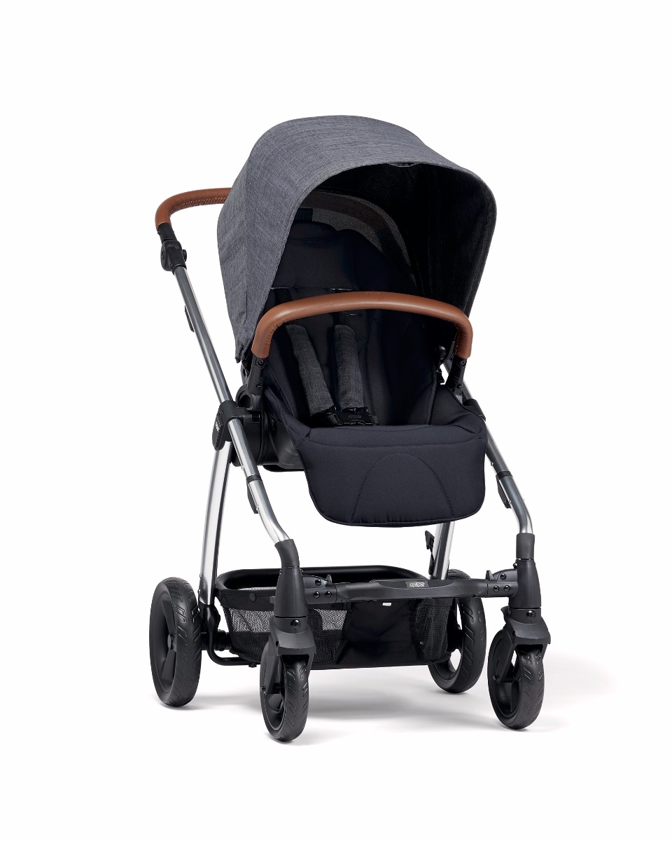 Buy Sola Pushchair Navy Marl All Strollers Mamas Papas Qatar
