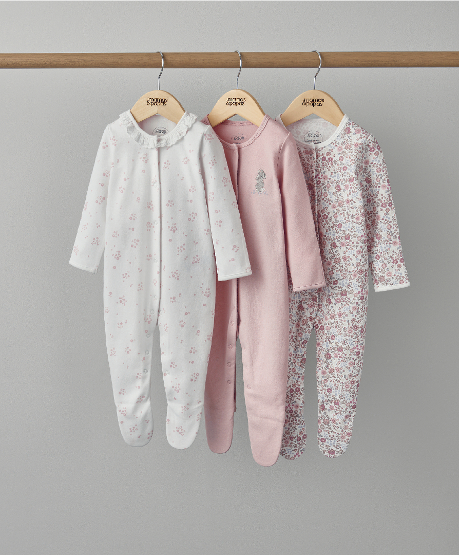 Baby top girl sleepsuits