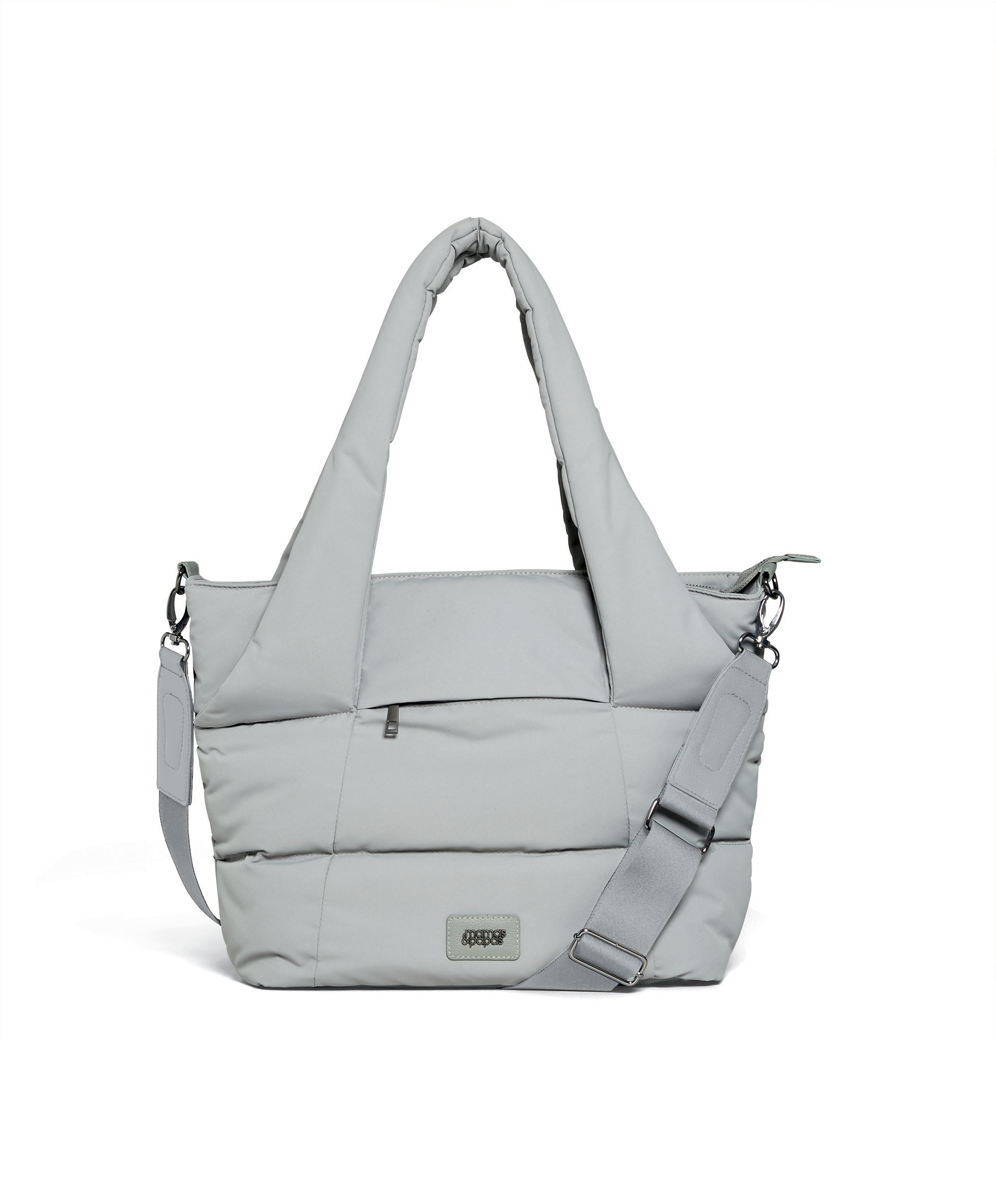 Buy Quilted Tote Bag - Grey - Changing Bags | Mamas & Papas Qatar